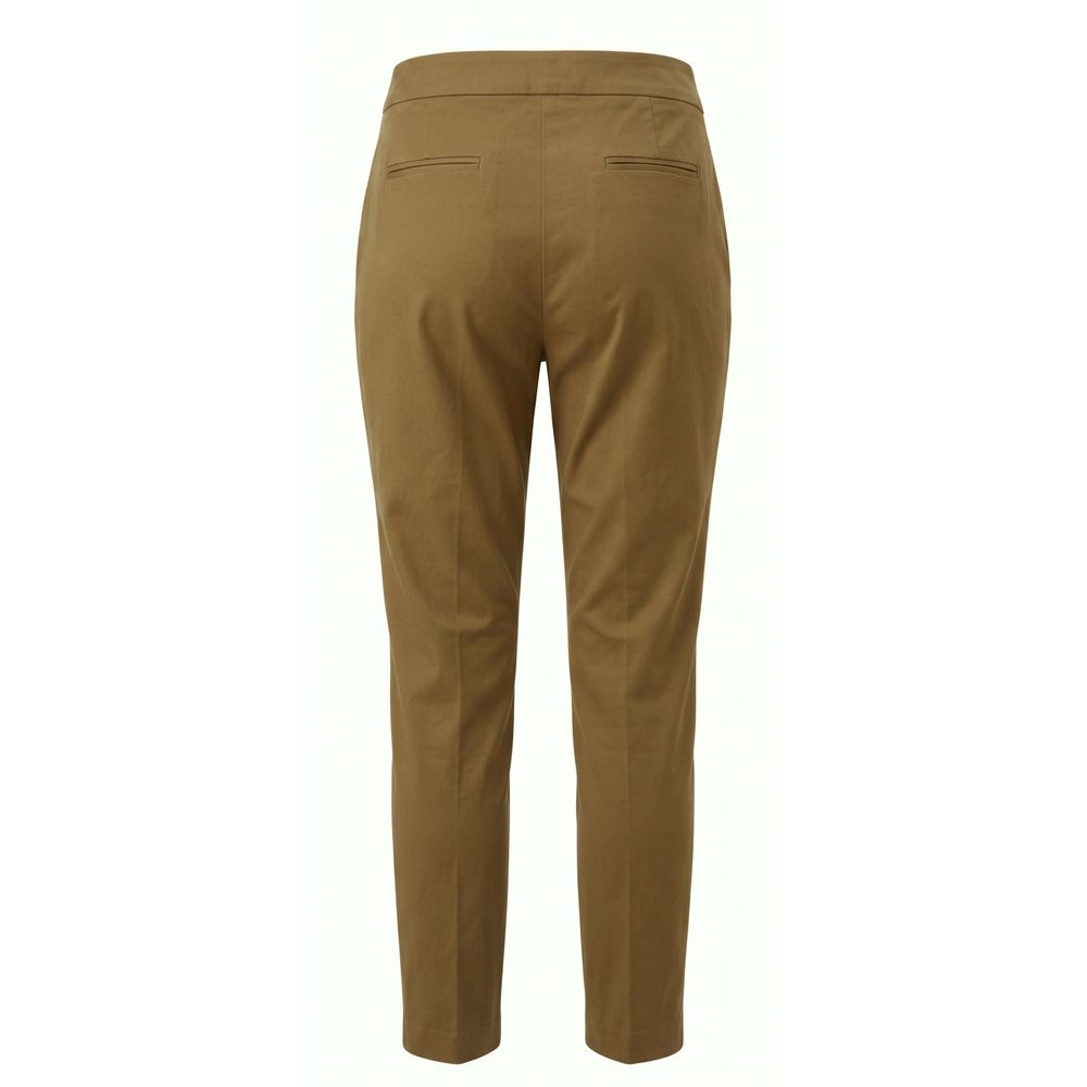 Trussardi Brown Cotton Women Pants | Regal Royce