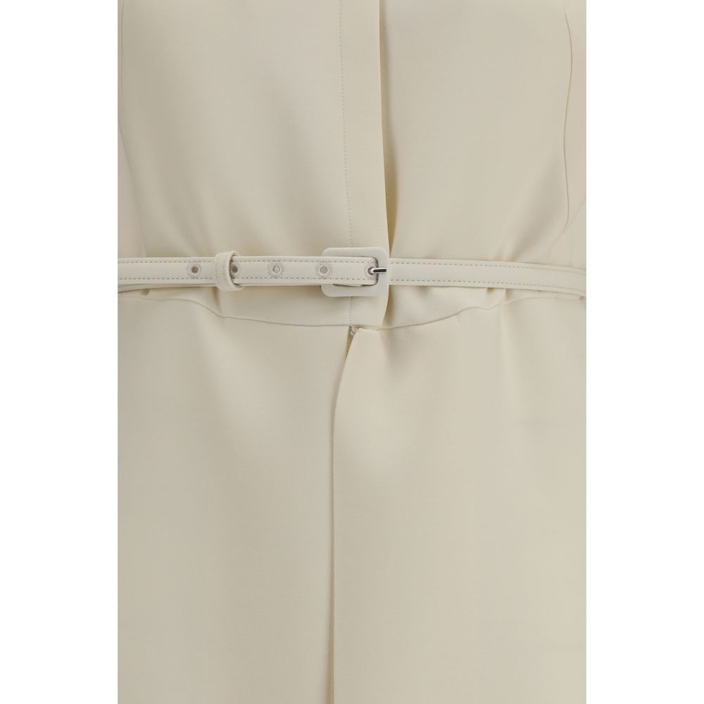 Fendi Beige Wool Oves Aries Casual Dress | Regal Royce