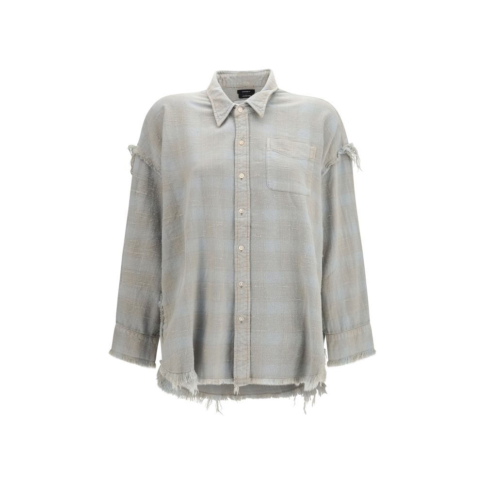R13 Blue Cotton Pattern Shirt | Regal Royce