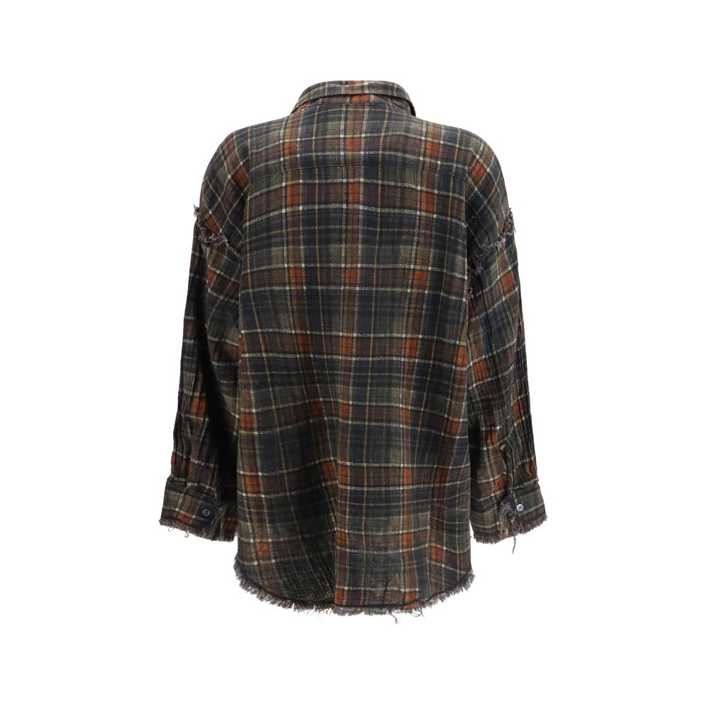 R13 Multicolor Cotton Pattern Shirt | Regal Royce