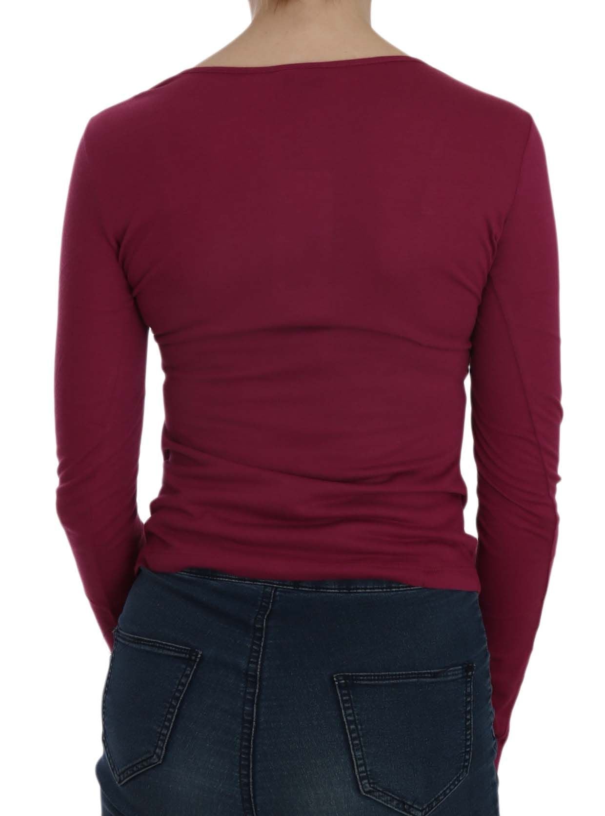 Exte Crystal Embellished Long Sleeve Casual Top | Regal Royce