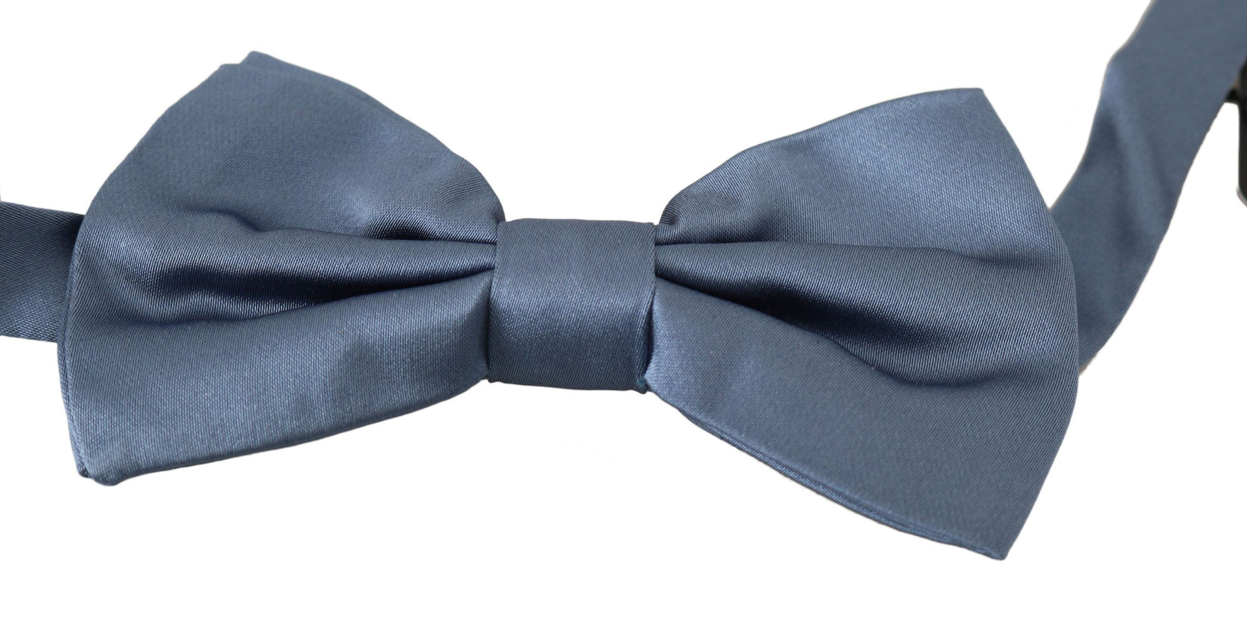 Dolce & Gabbana Blue 100% Silk Adjustable Neck Papillon Bow tie | Regal Royce