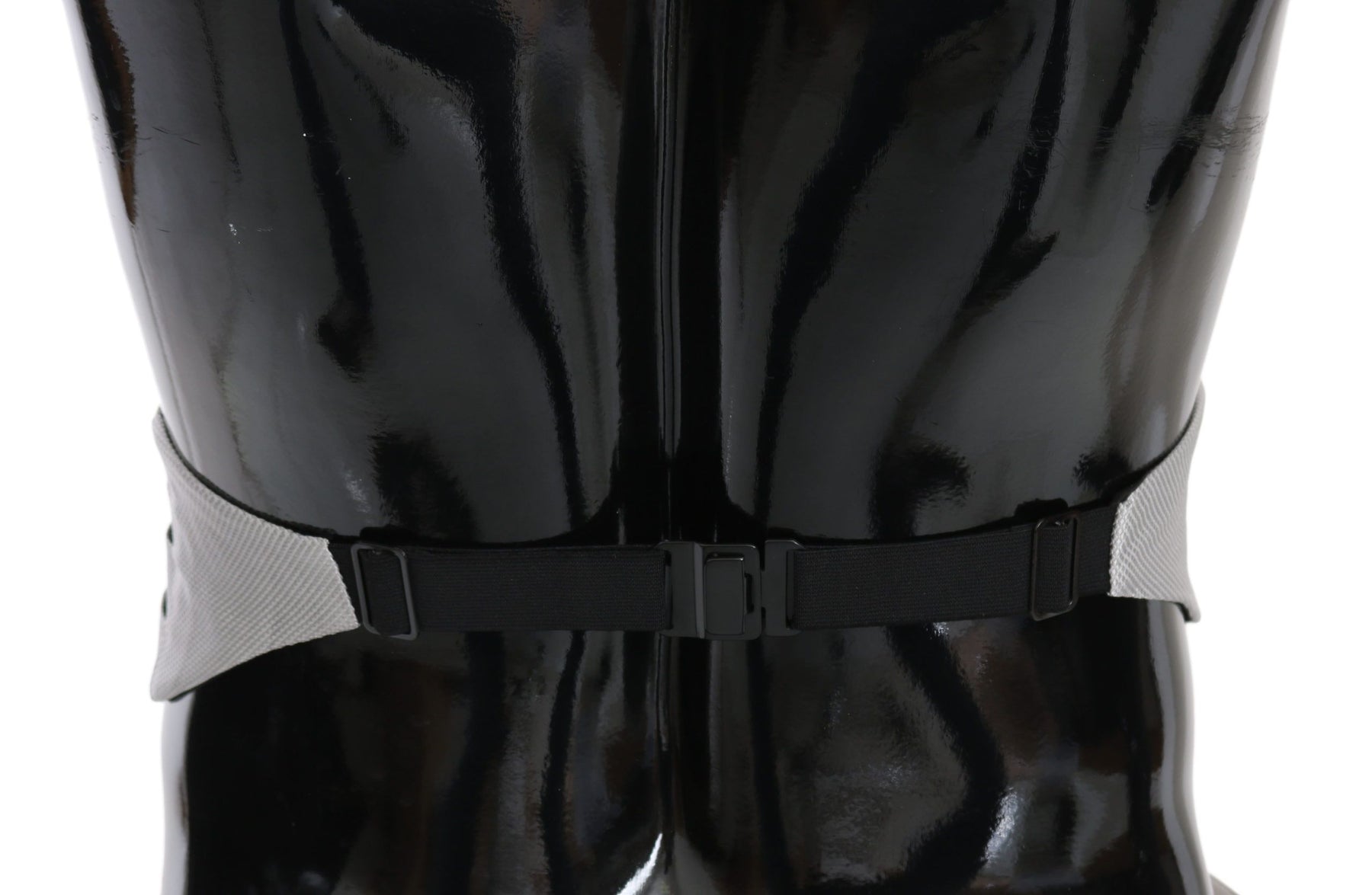 Dolce & Gabbana Gray Men Waist Belt 100% Silk Cummerbund | Regal Royce