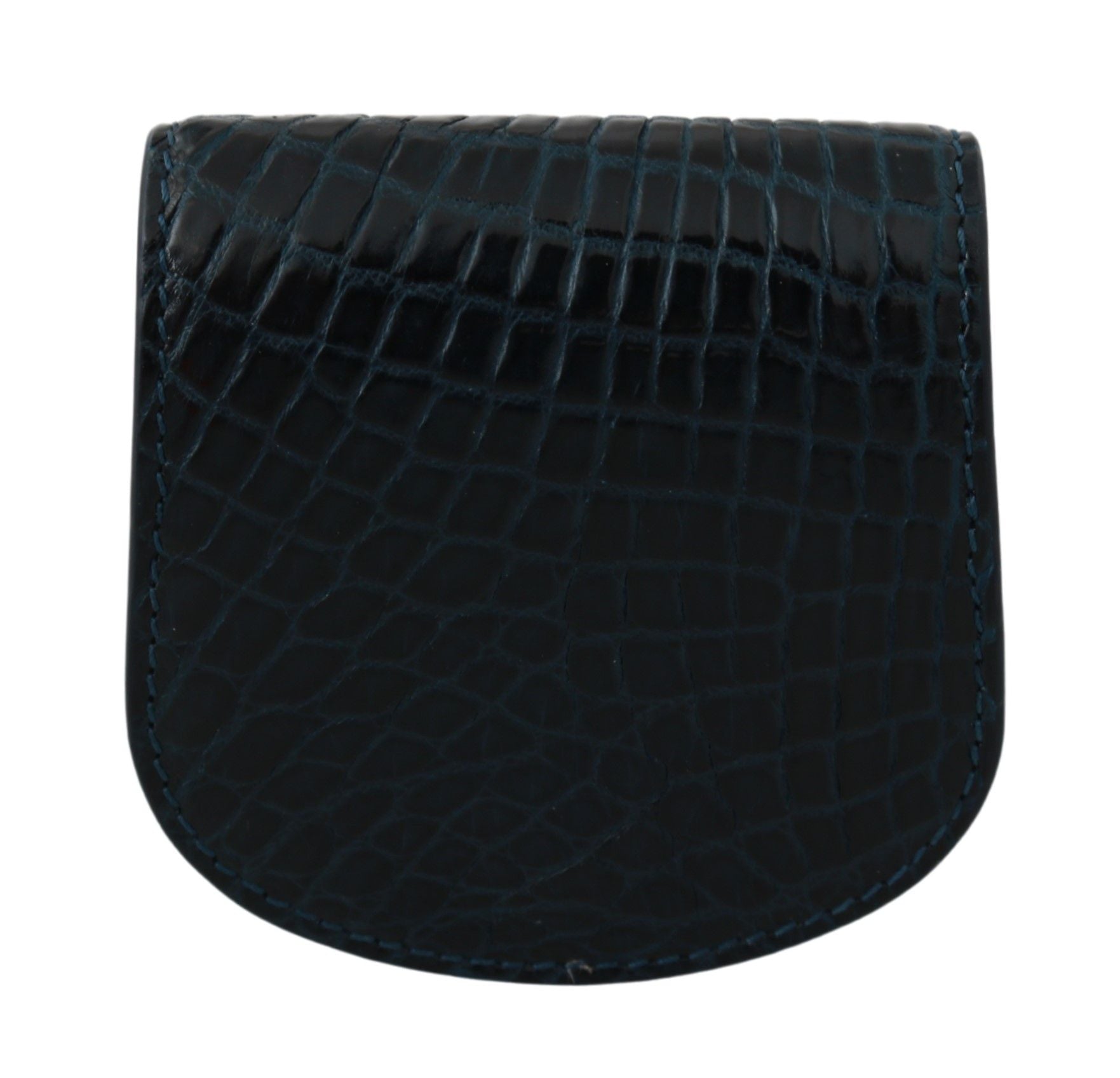 Dolce & Gabbana Blue Exotic Skins Condom Case Holder Pocket | Regal Royce