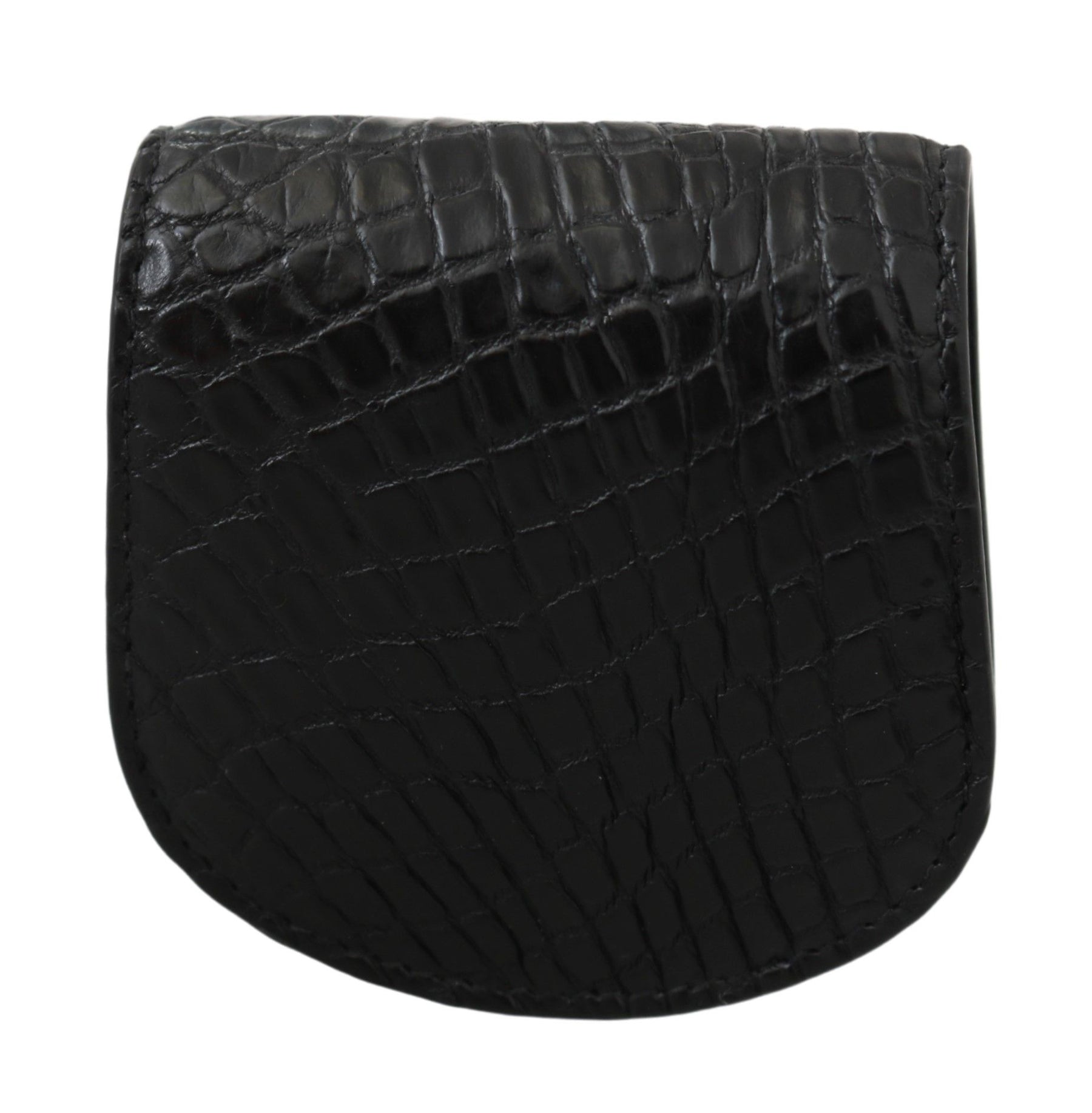 Dolce & Gabbana Black Exotic Skin Pocket Condom Case Holder | Regal Royce