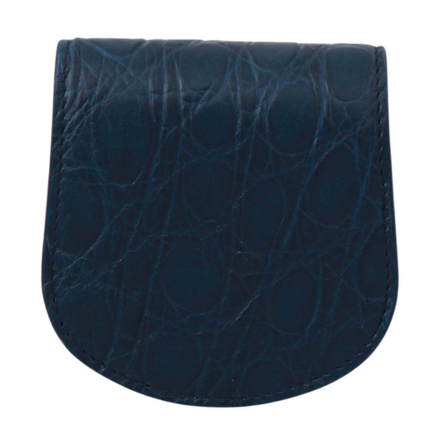 Dolce & Gabbana Blue Leather Holder Pocket Condom Case | Regal Royce