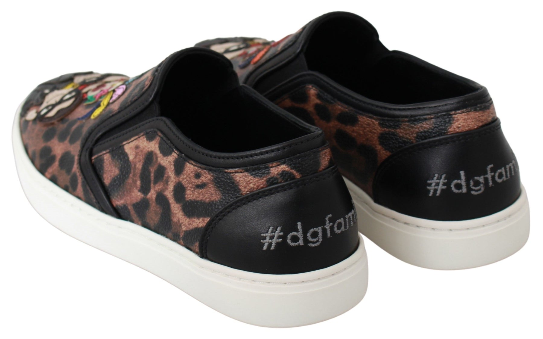 Dolce & Gabbana Leather Leopard #dgfamily Loafers Shoes | Regal Royce