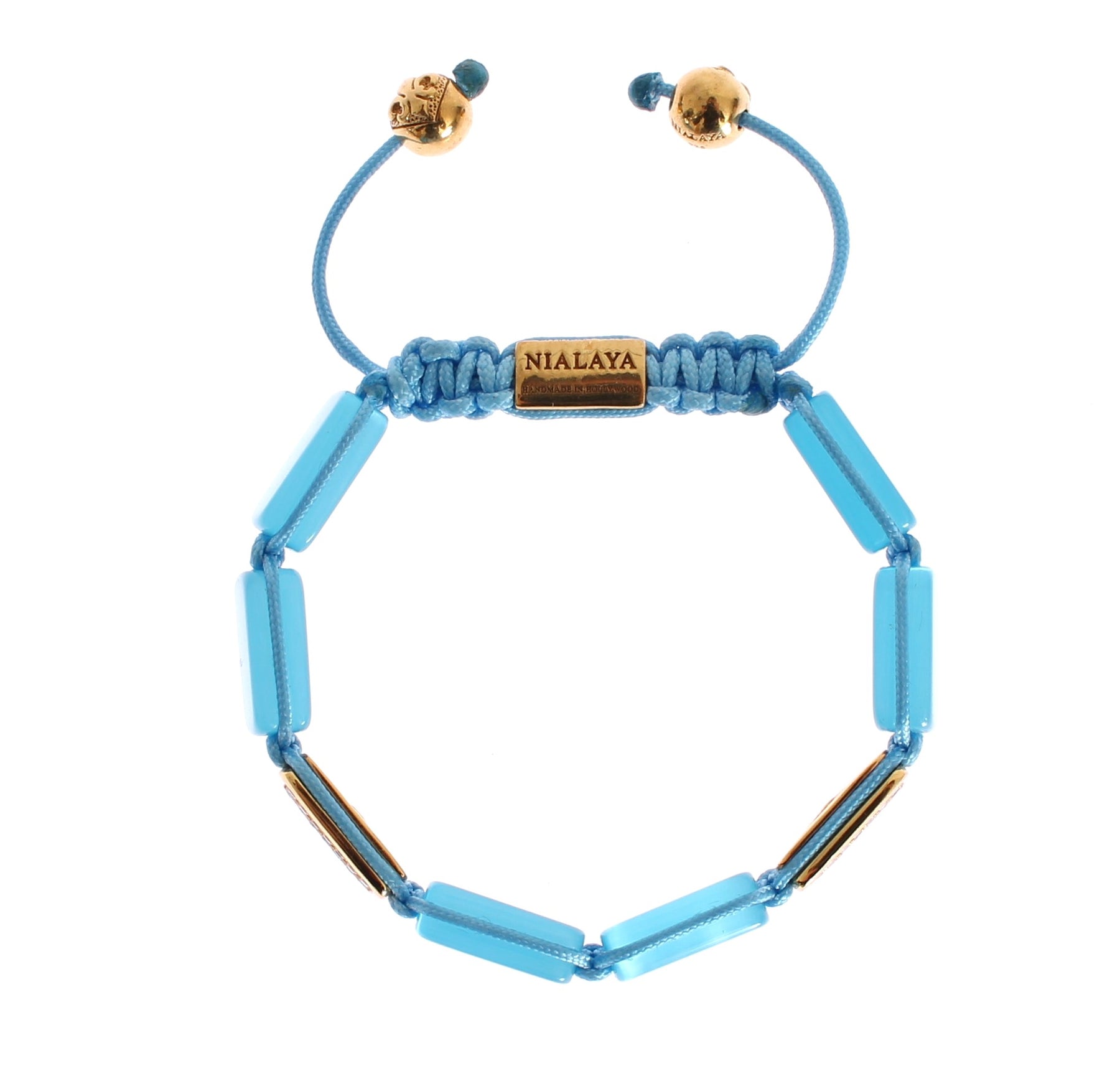 Nialaya CZ Opal 18K Gold 925 Bracelet | Regal Royce