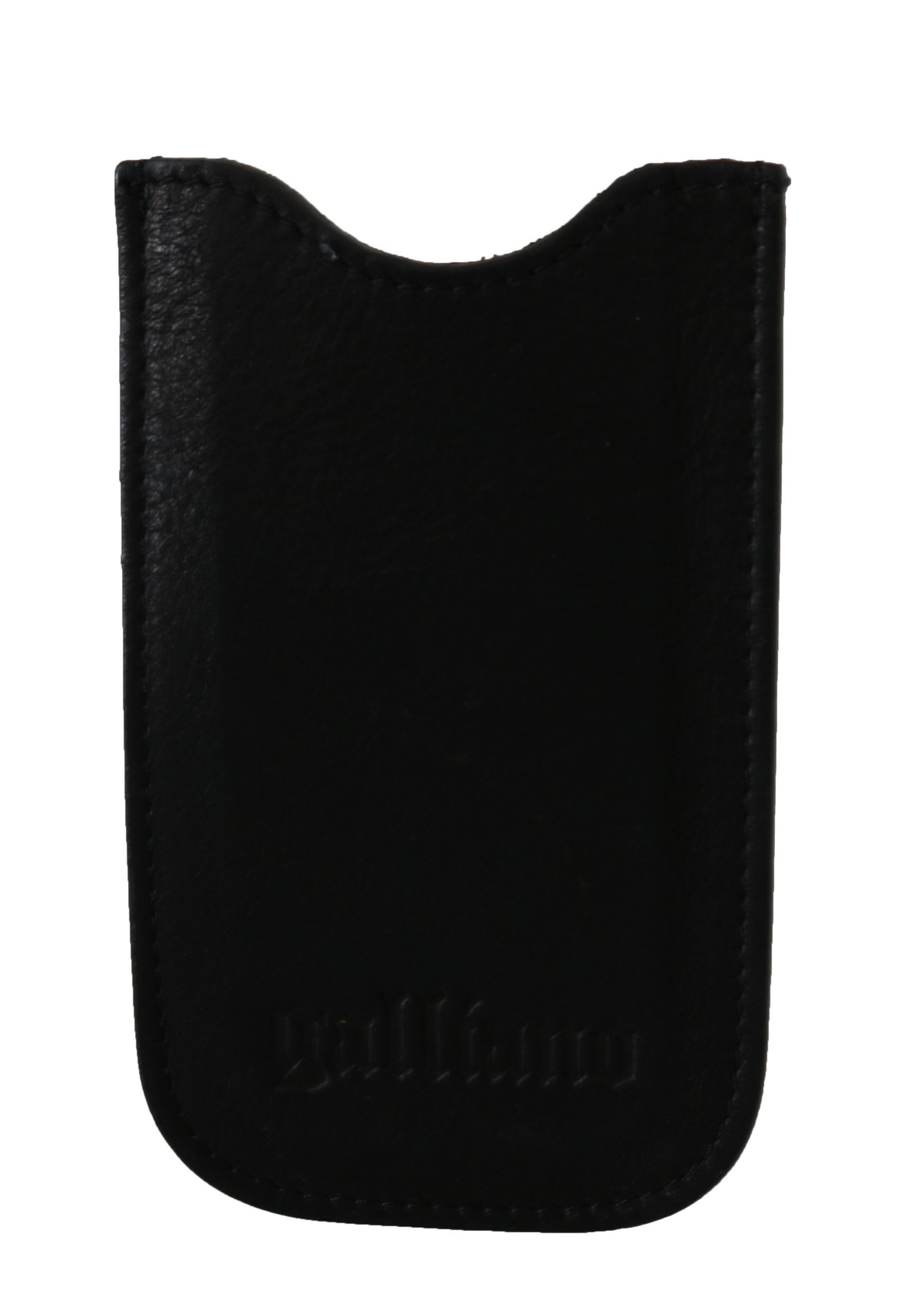John Galliano Black Leather Multifunctional Men ID Bill Card Holder Wallet | Regal Royce