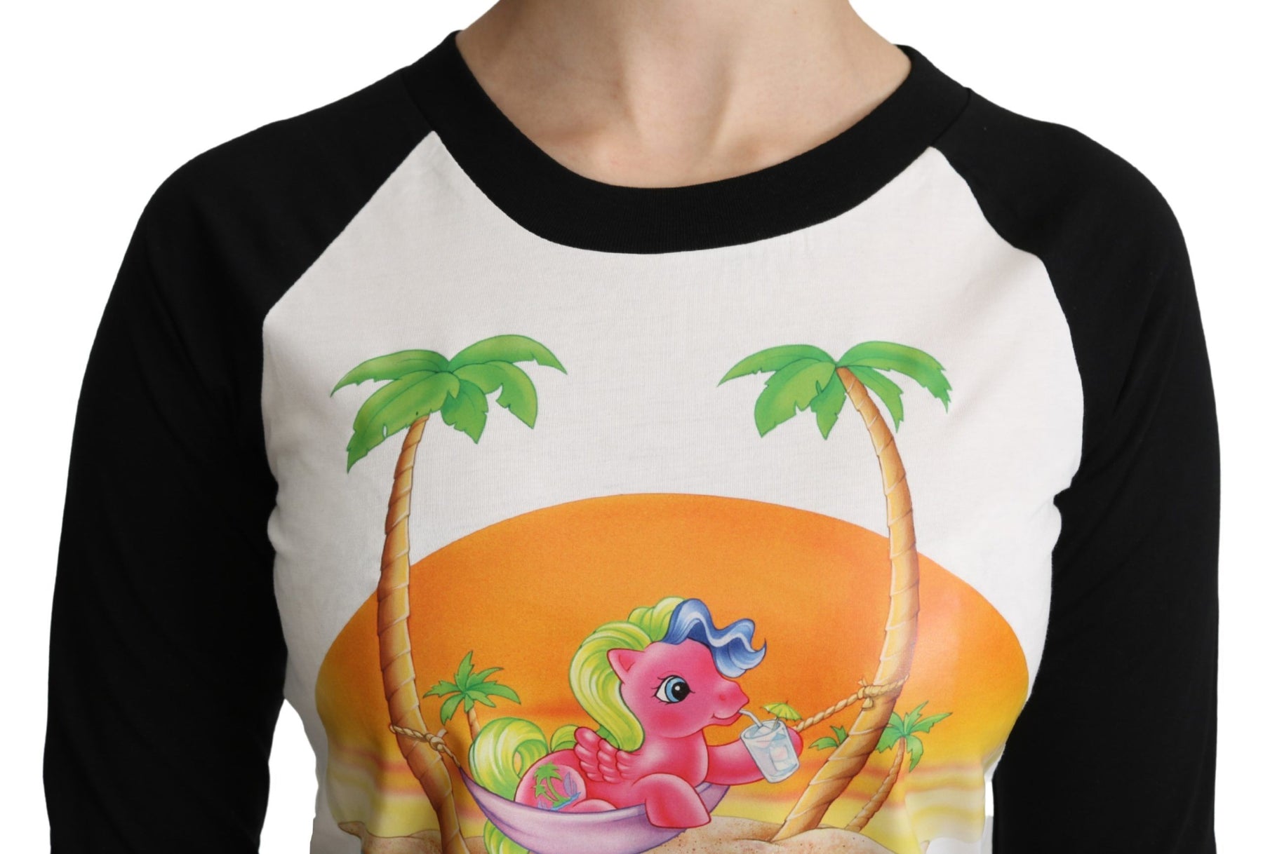 Moschino White Cotton T-shirt My Little Pony Top Tshirt | Regal Royce