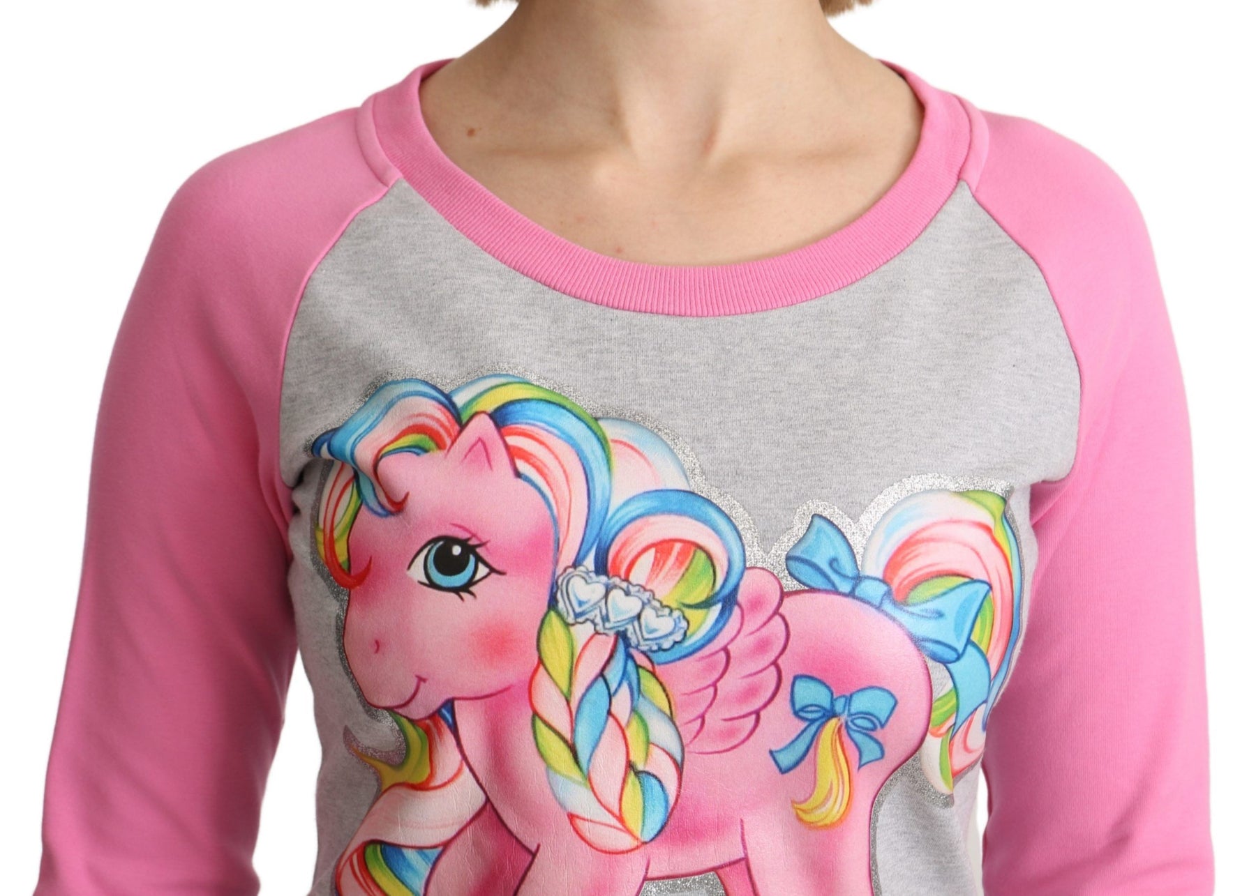 Moschino Gray My Little Pony Top Sweater Dress | Regal Royce