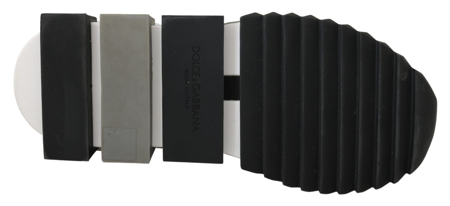 Dolce & Gabbana Black Multicolor Crystal Sneakers Shoes | Regal Royce