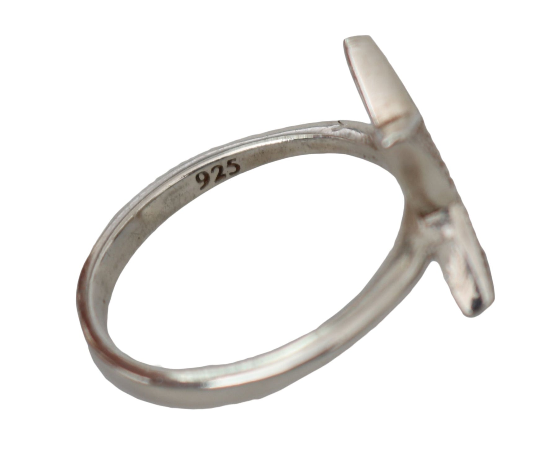 Nialaya Silver Womens Clear CZ Star 925 Ring | Regal Royce