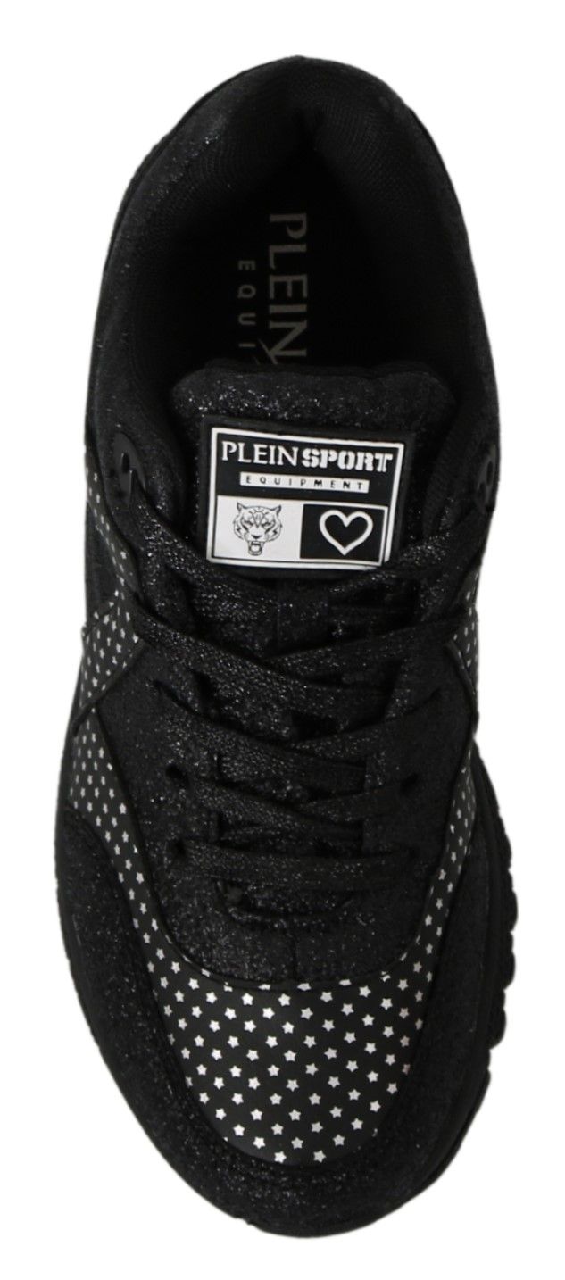 Philipp Plein Black Running Jasmines Sneakers Shoes | Regal Royce