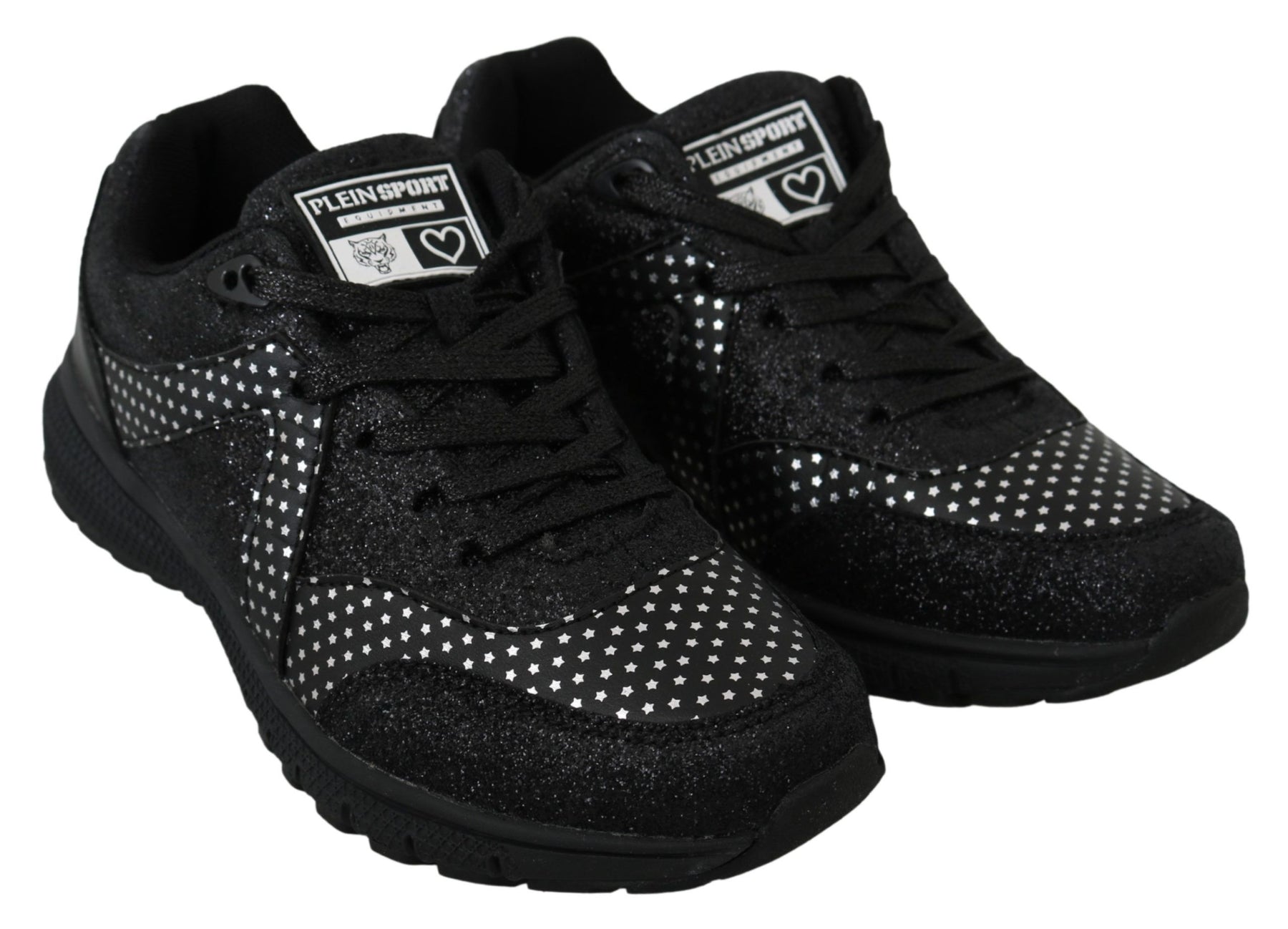 Philipp Plein Black Running Jasmines Sneakers Shoes | Regal Royce