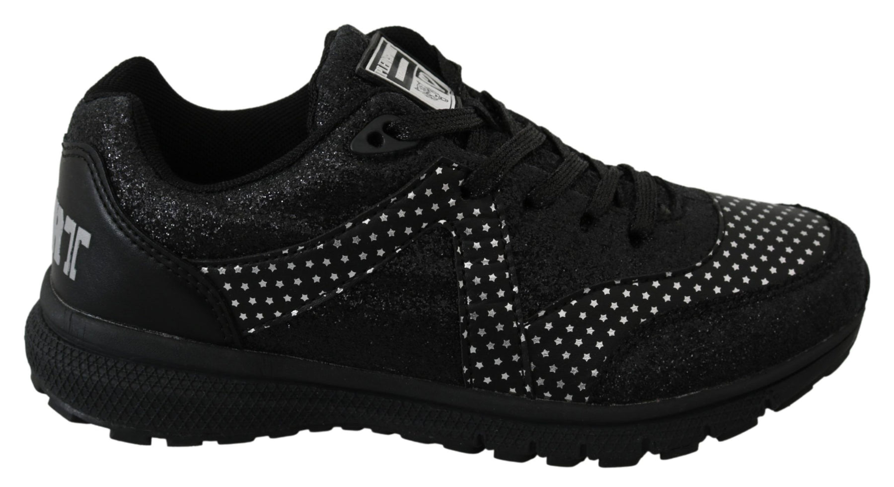 Philipp Plein Black Running Jasmines Sneakers Shoes | Regal Royce