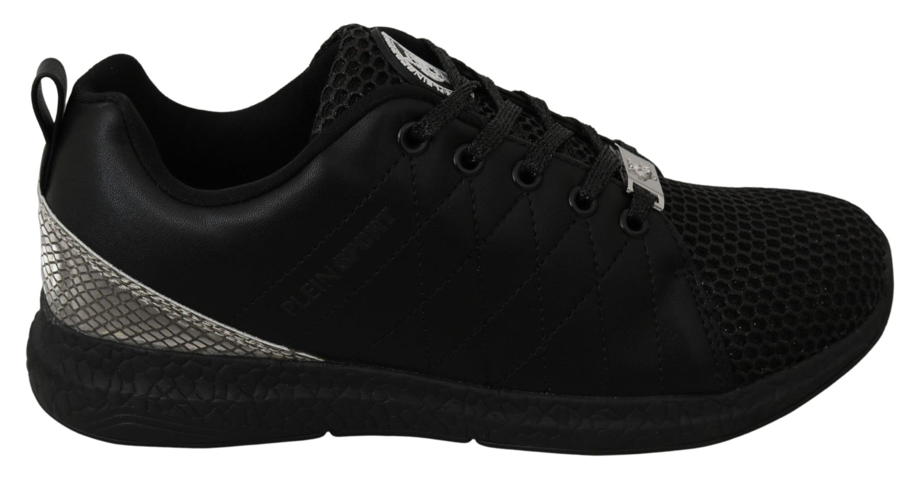 Philipp Plein Black Casual Running Sneakers Shoes | Regal Royce