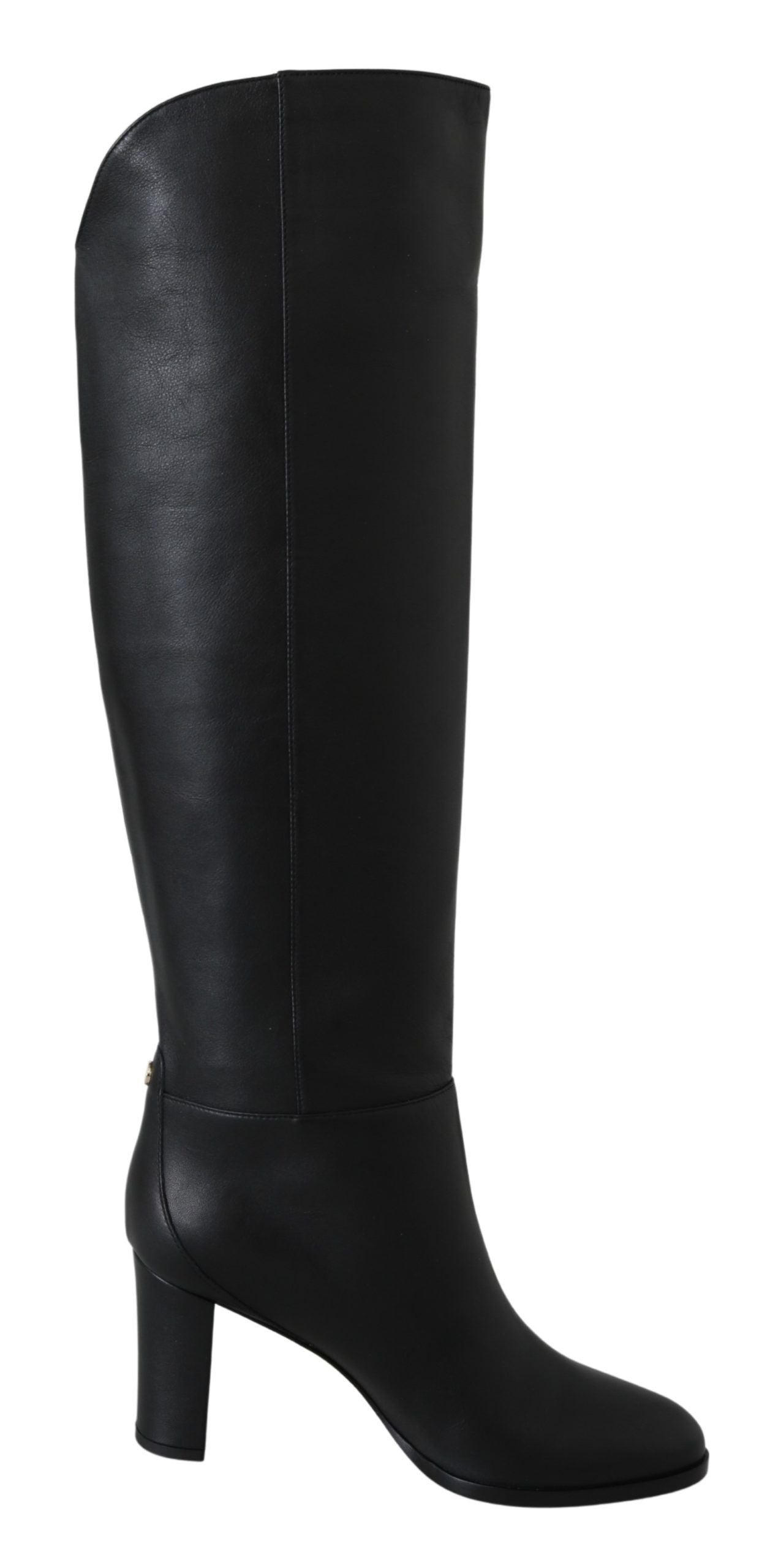 Jimmy Choo Black Leather Madalie 80 Boots Shoes | Regal Royce