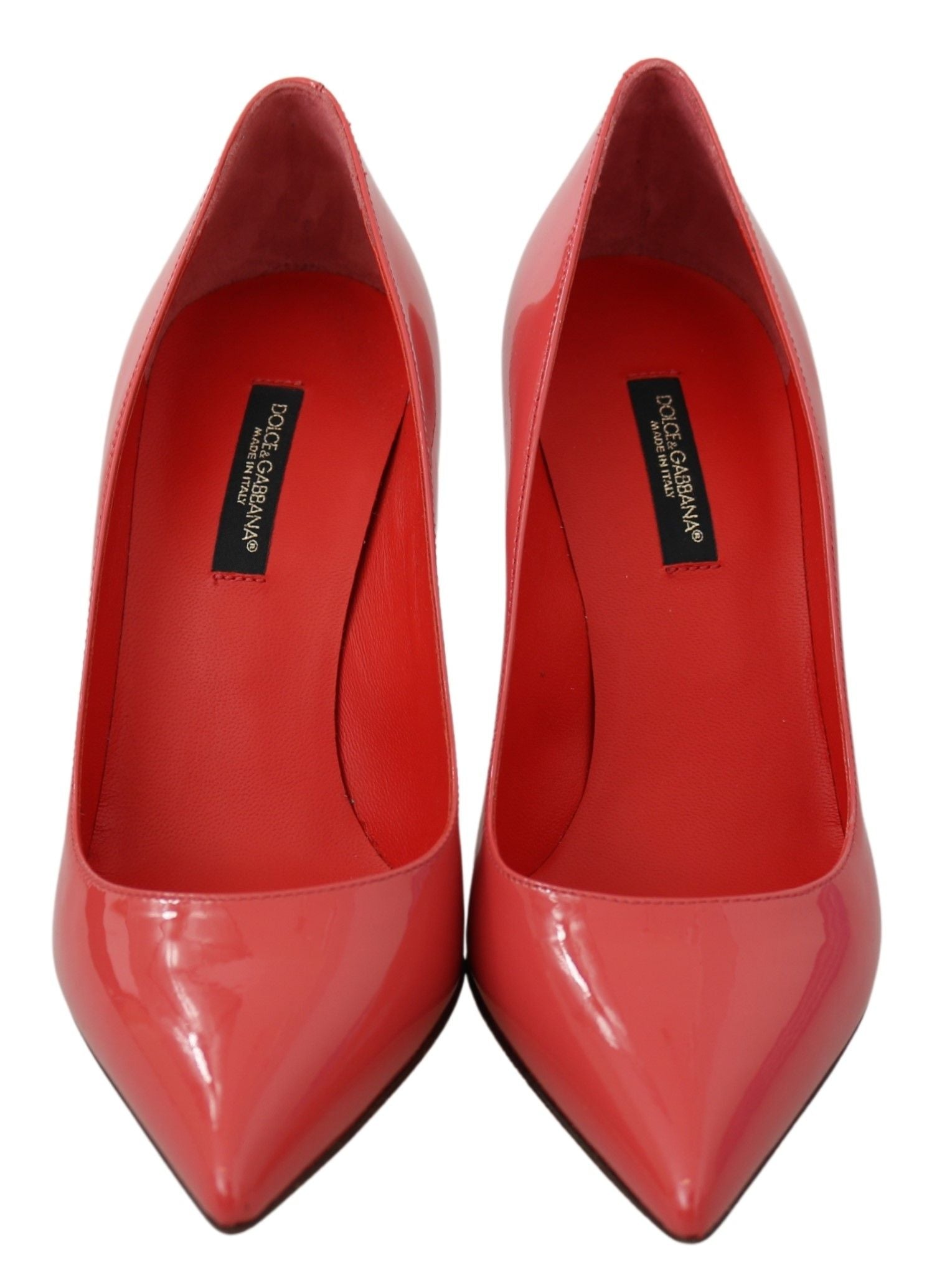 Dolce & Gabbana Dark Pink Patent Leather Heels Pumps | Regal Royce