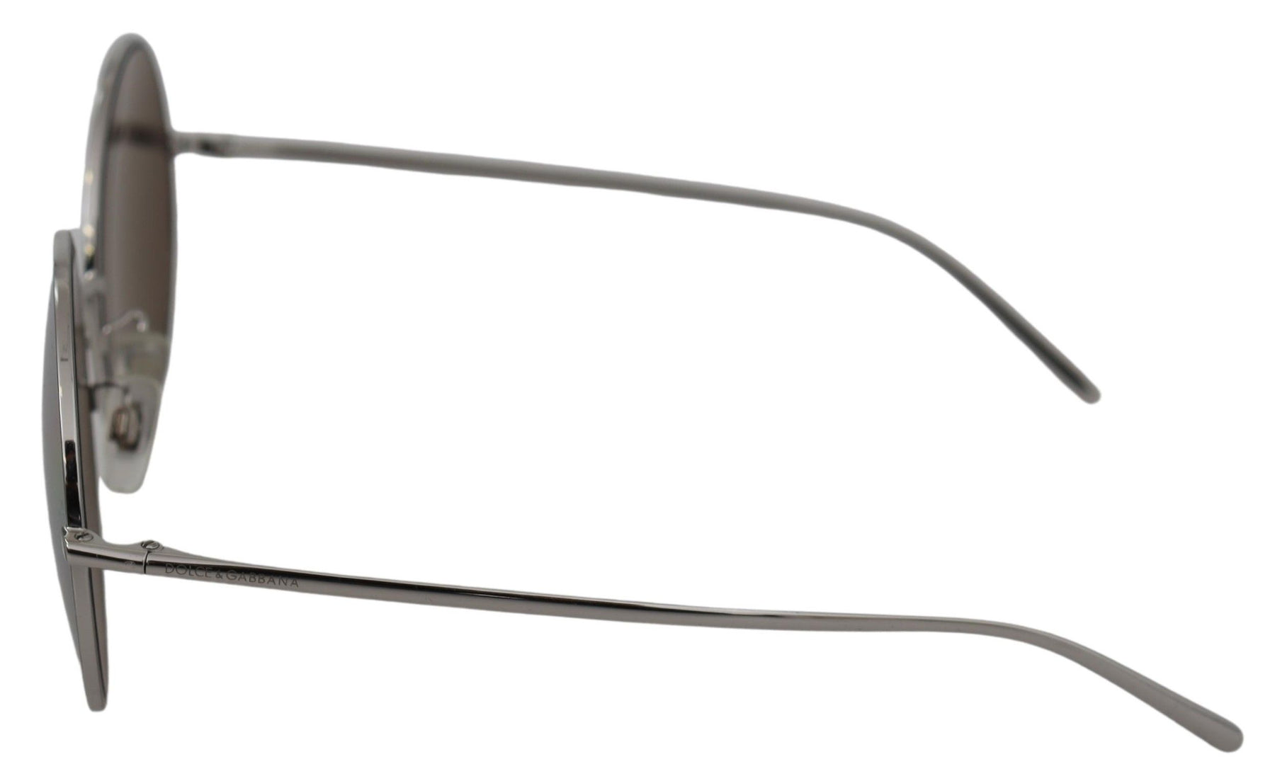Dolce & Gabbana Silver Plated Round Gray Le nses Women Sunglasses | Regal Royce