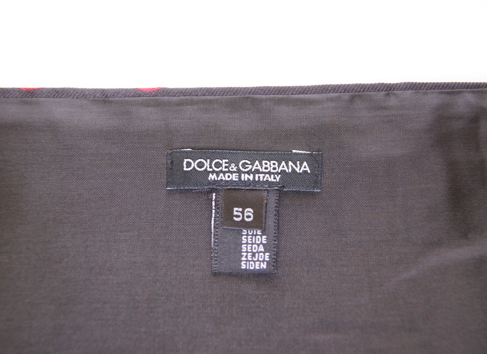 Dolce & Gabbana Black Waist Smoking Tuxedo Cummerbund Belt | Regal Royce