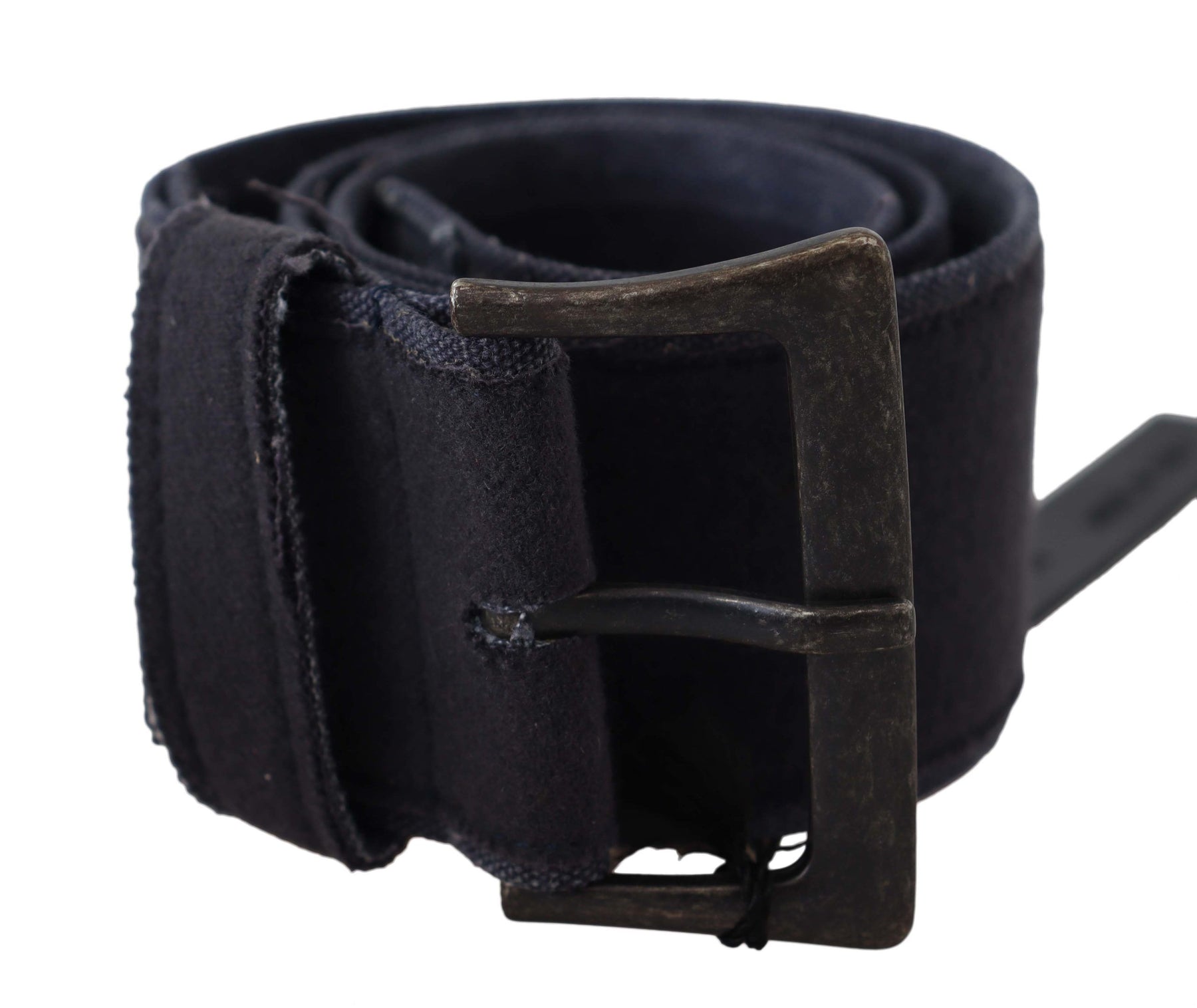 Ermanno Scervino Black Leather Wide Buckle Waist Luxury Belt | Regal Royce