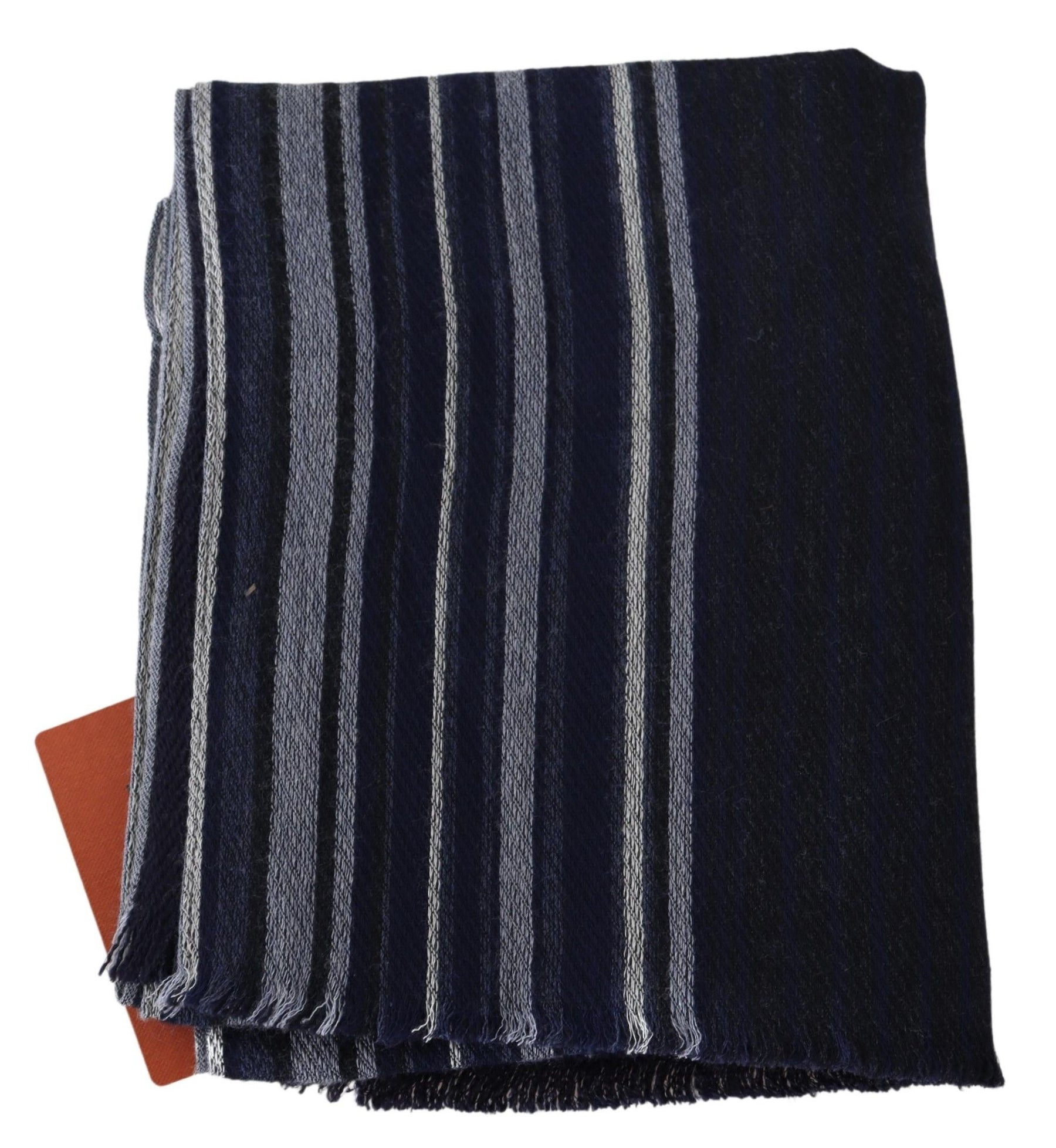 Missoni Multicolor Wool Striped Unisex Wrap Fringes Shawl | Regal Royce