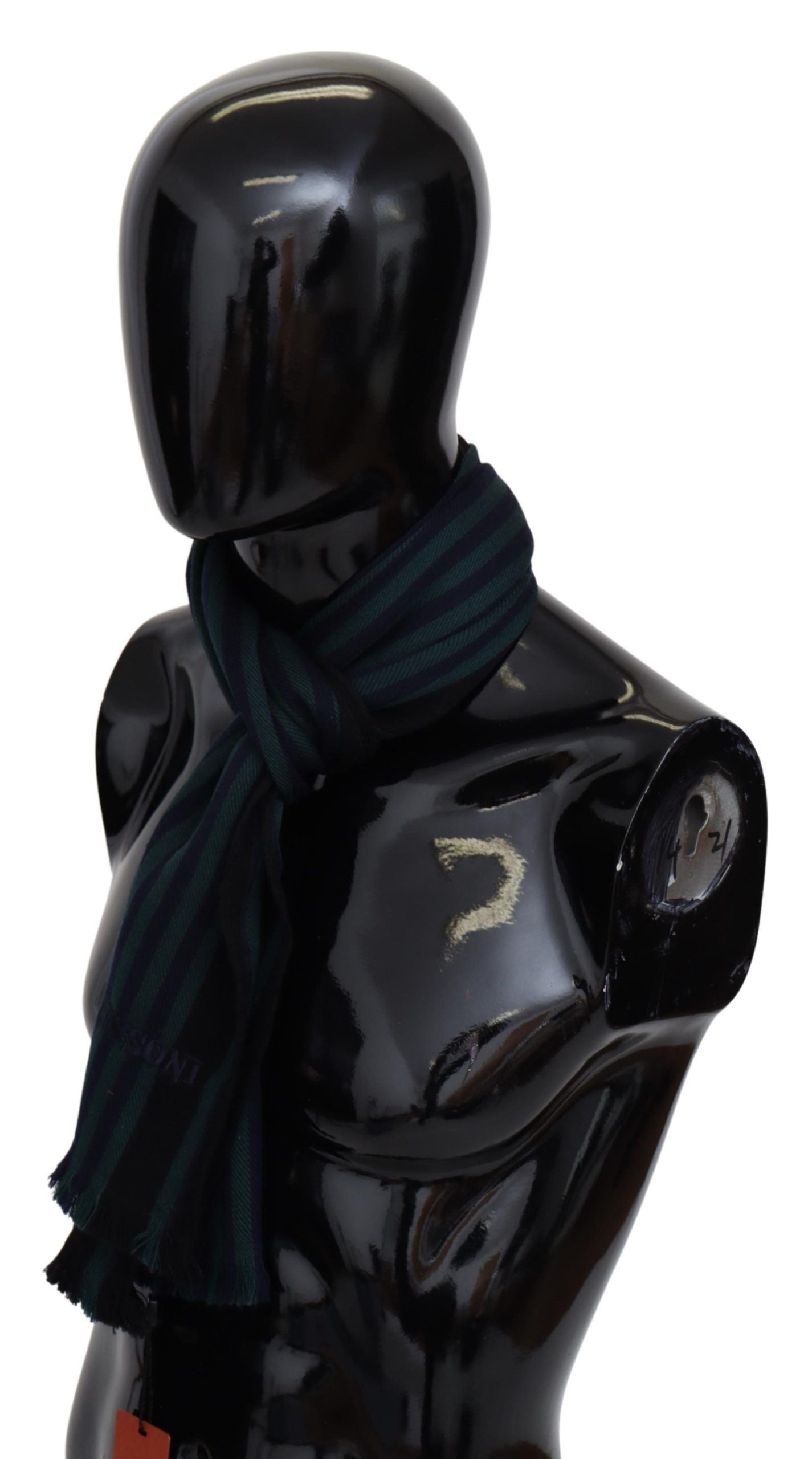 Missoni Multicolor Striped Wool Unisex Neck Wrap Shawl | Regal Royce