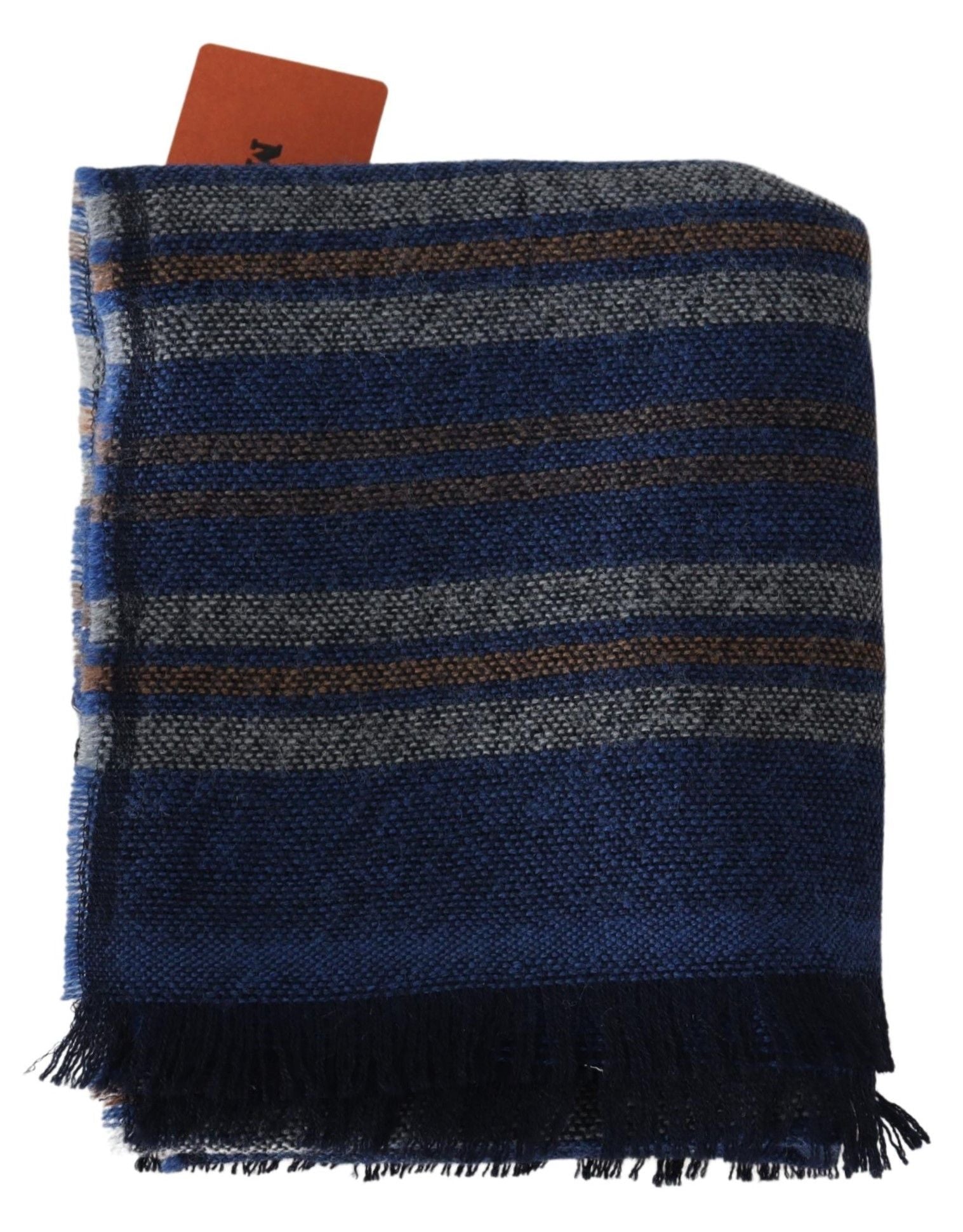 Missoni Multicolor Wool Striped Unisex Neck Wrap Shawl | Regal Royce