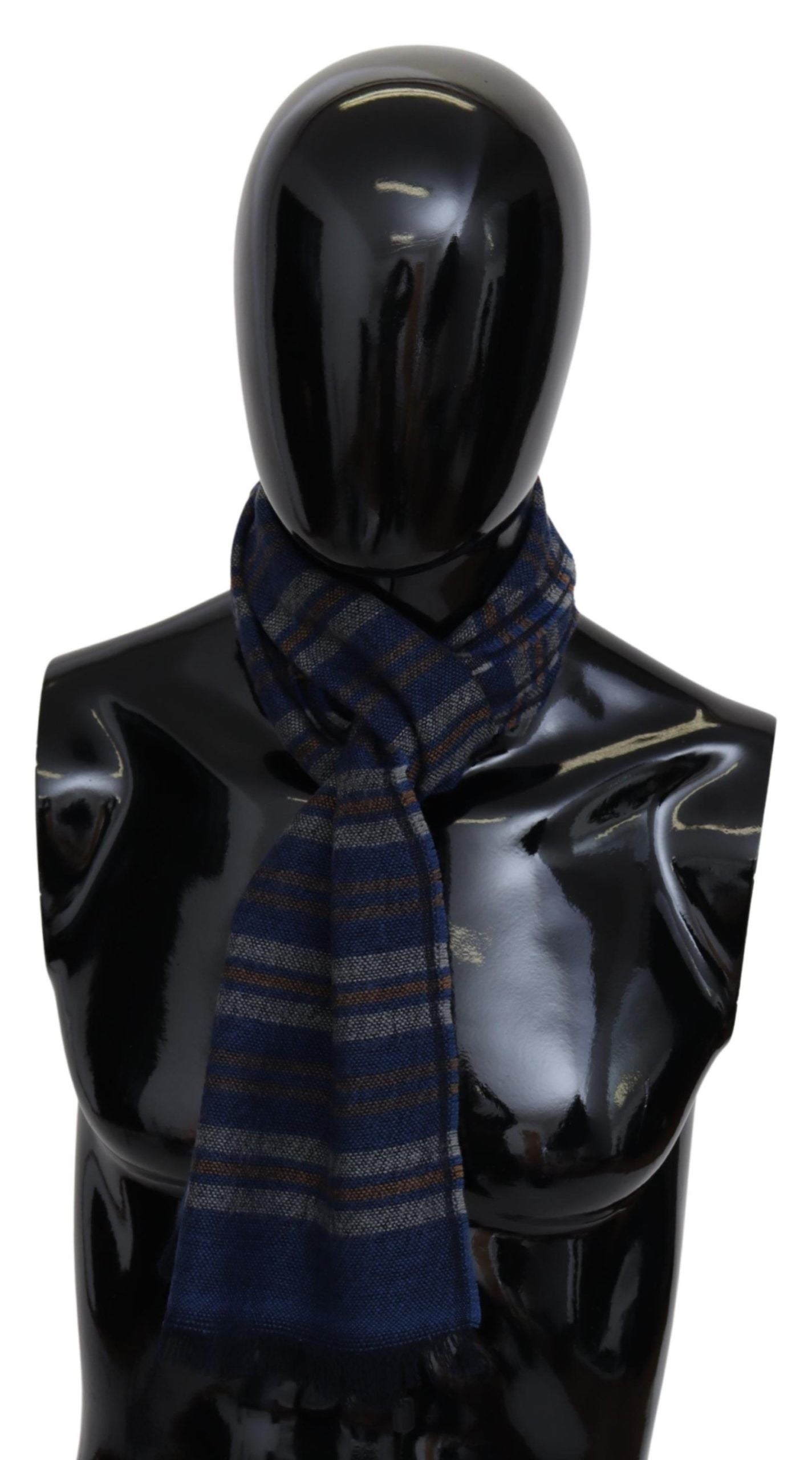 Missoni Multicolor Wool Striped Unisex Neck Wrap Shawl | Regal Royce