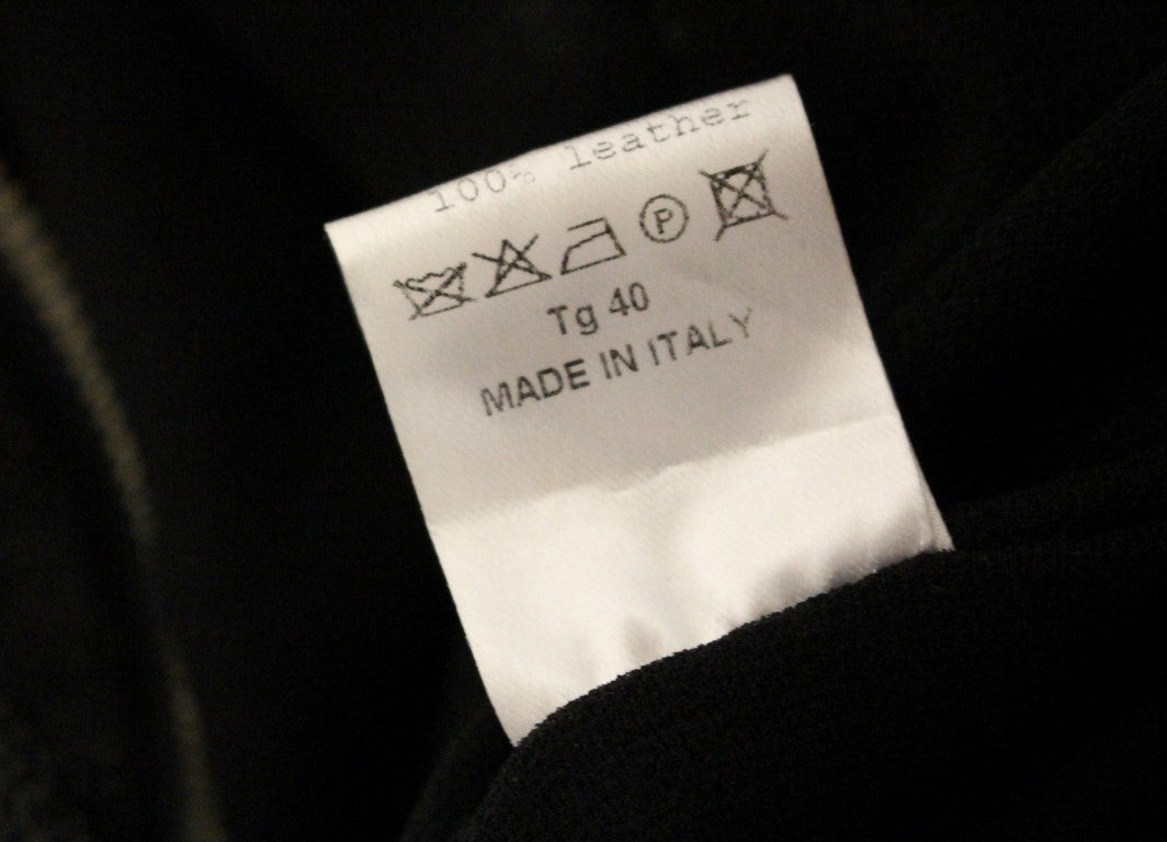 La Maison du Couturier Black Leather Jumpsuit | Regal Royce