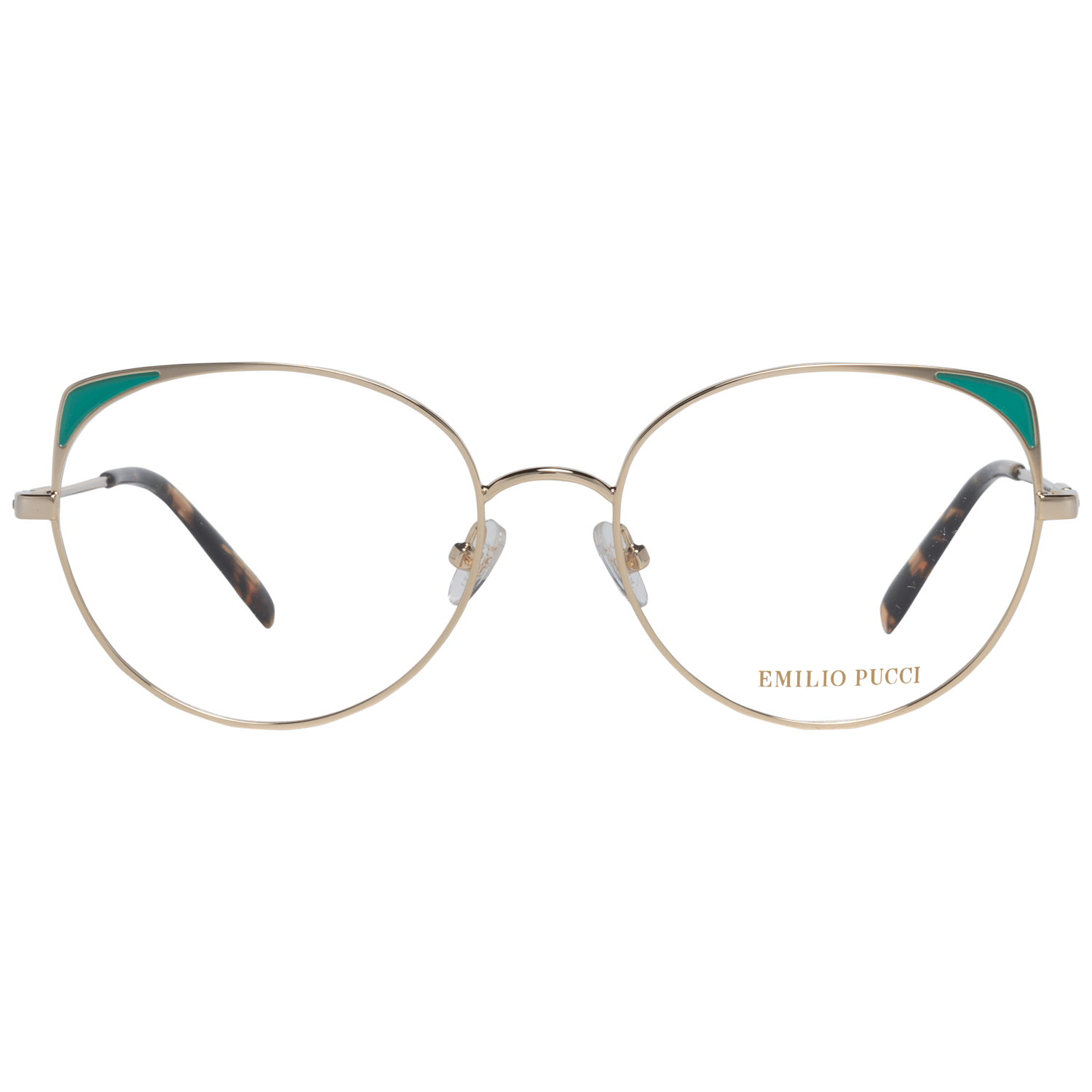Emilio Pucci Gold Metal Glasses (Frames) | Regal Royce