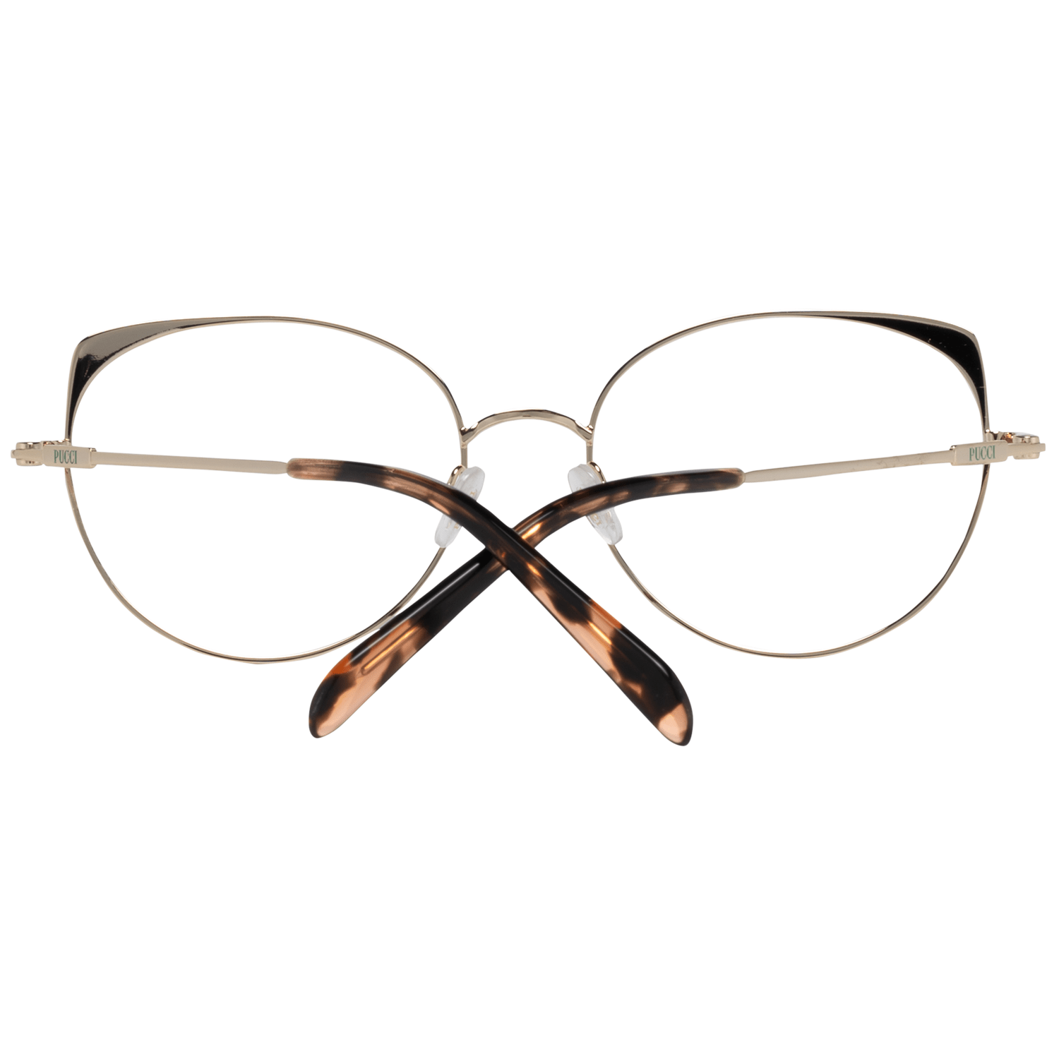 Emilio Pucci Gold Metal Glasses (Frames) | Regal Royce