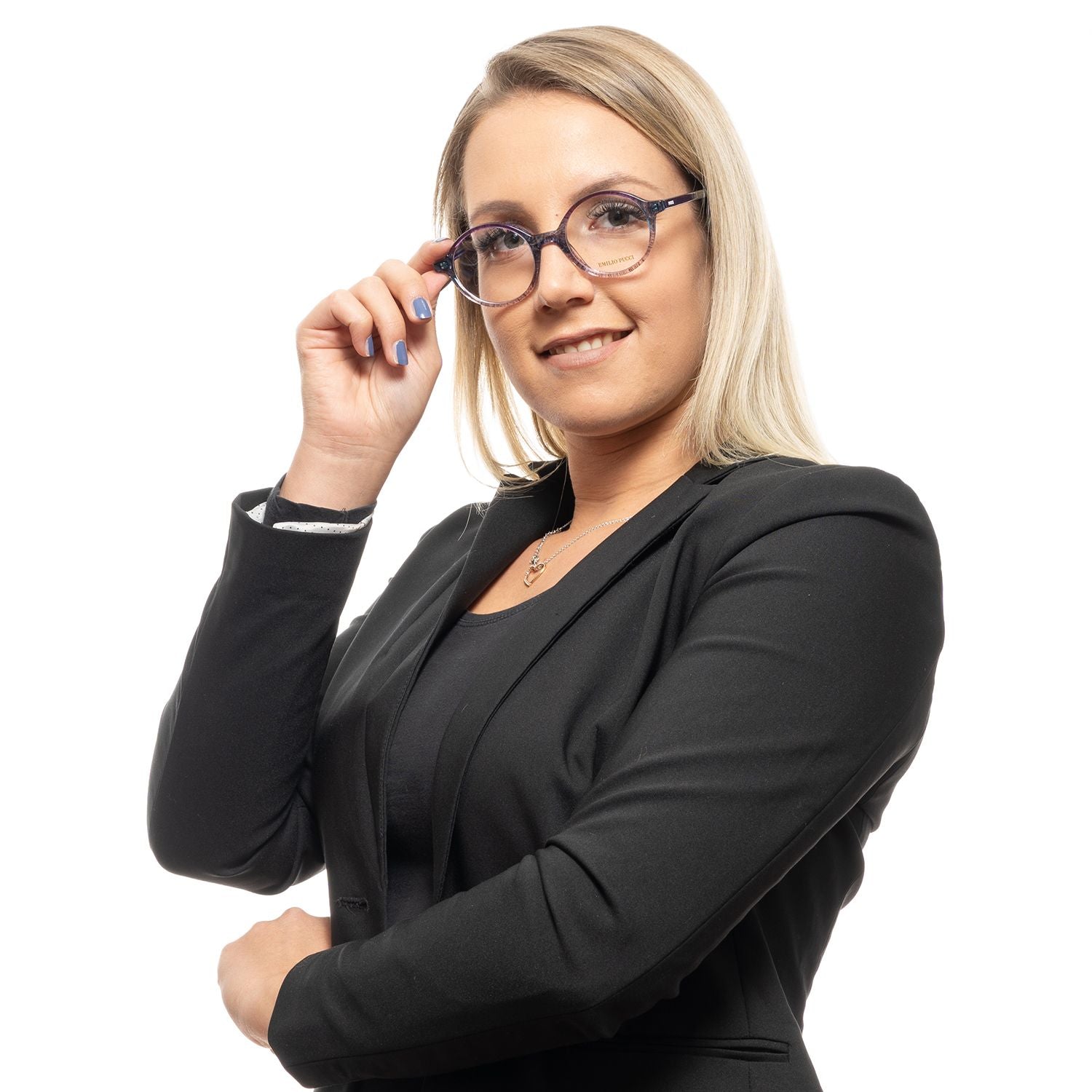 Emilio Pucci Multicolor Plastic Glasses (Frames) | Regal Royce