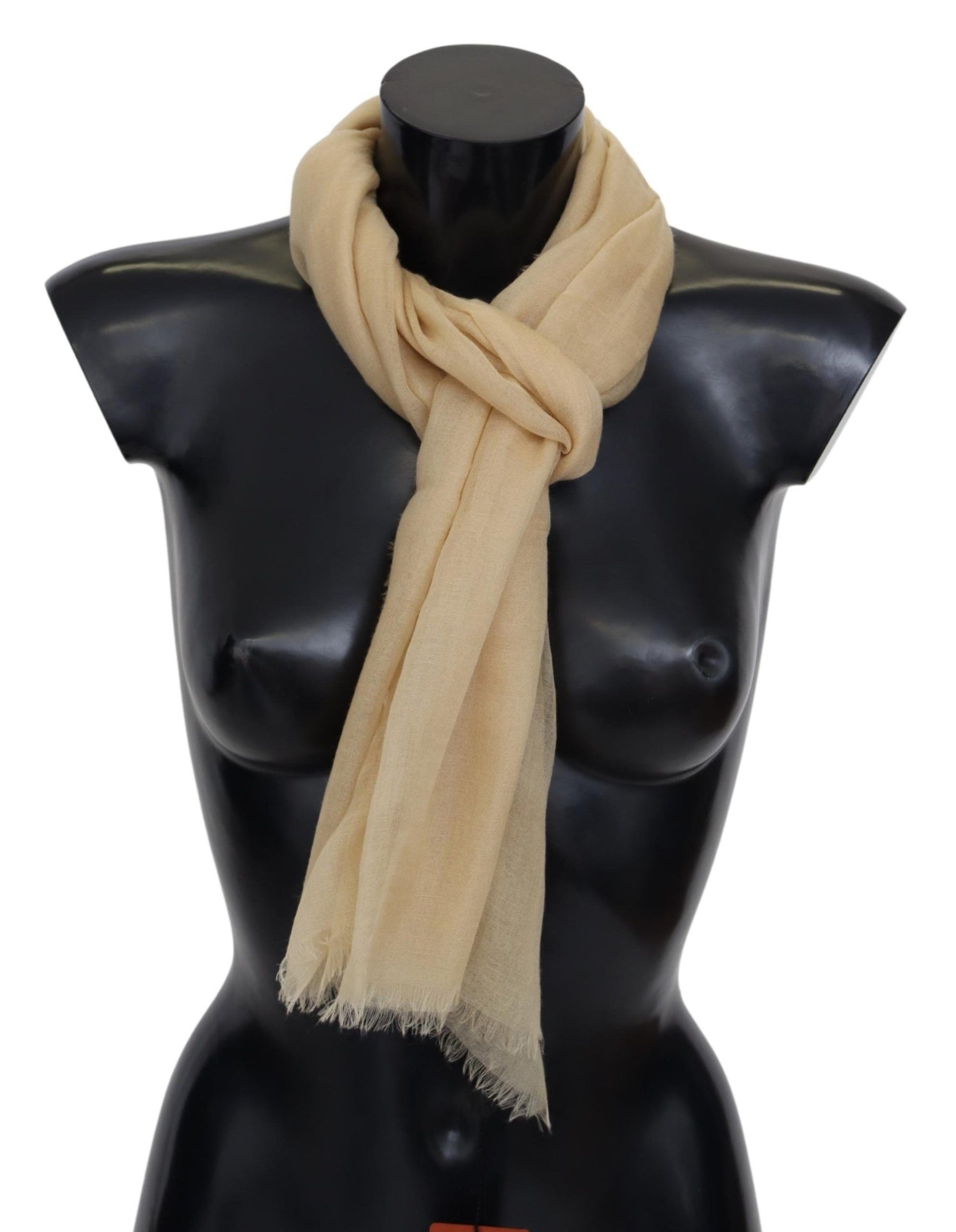 Missoni Beige Cashmere Unisex Neck Scarf | Regal Royce