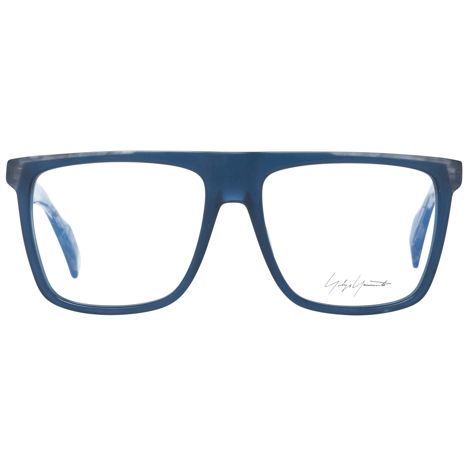 Yohji Yamamoto Blue Plastic Glasses (Frames) | Regal Royce