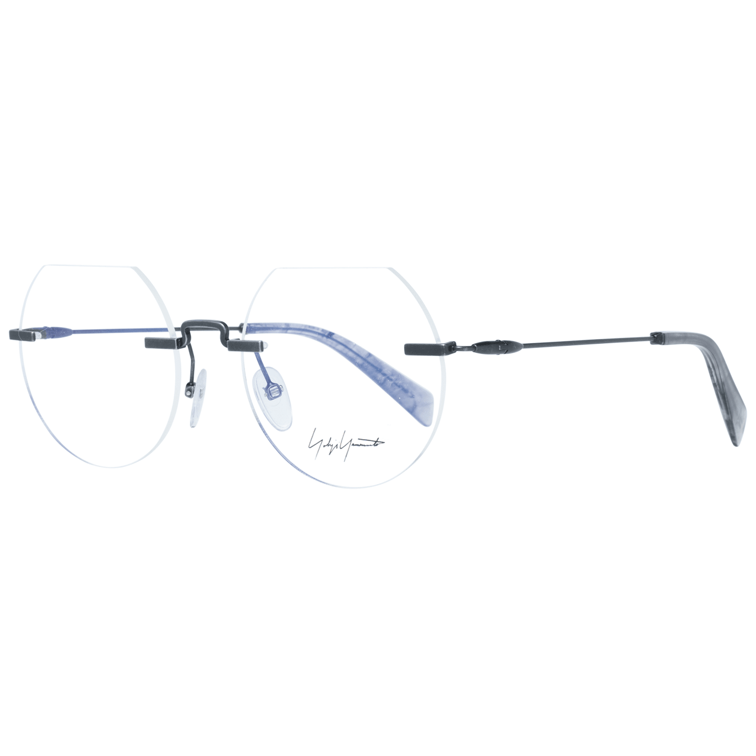 Yohji Yamamoto Gray Metal Glasses (Frames) | Regal Royce