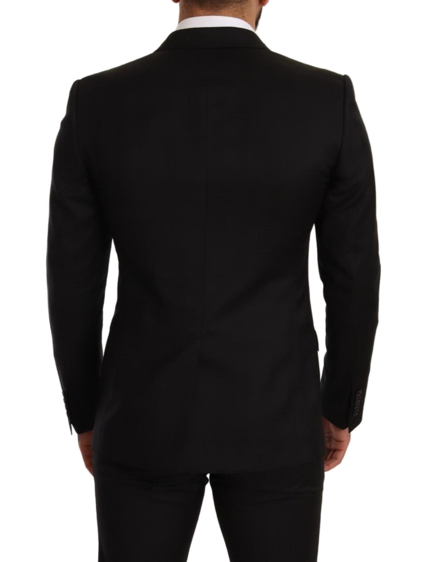 Dolce & Gabbana Black Check MARTINI SLIM FIT 2 Piece Suit | Regal Royce