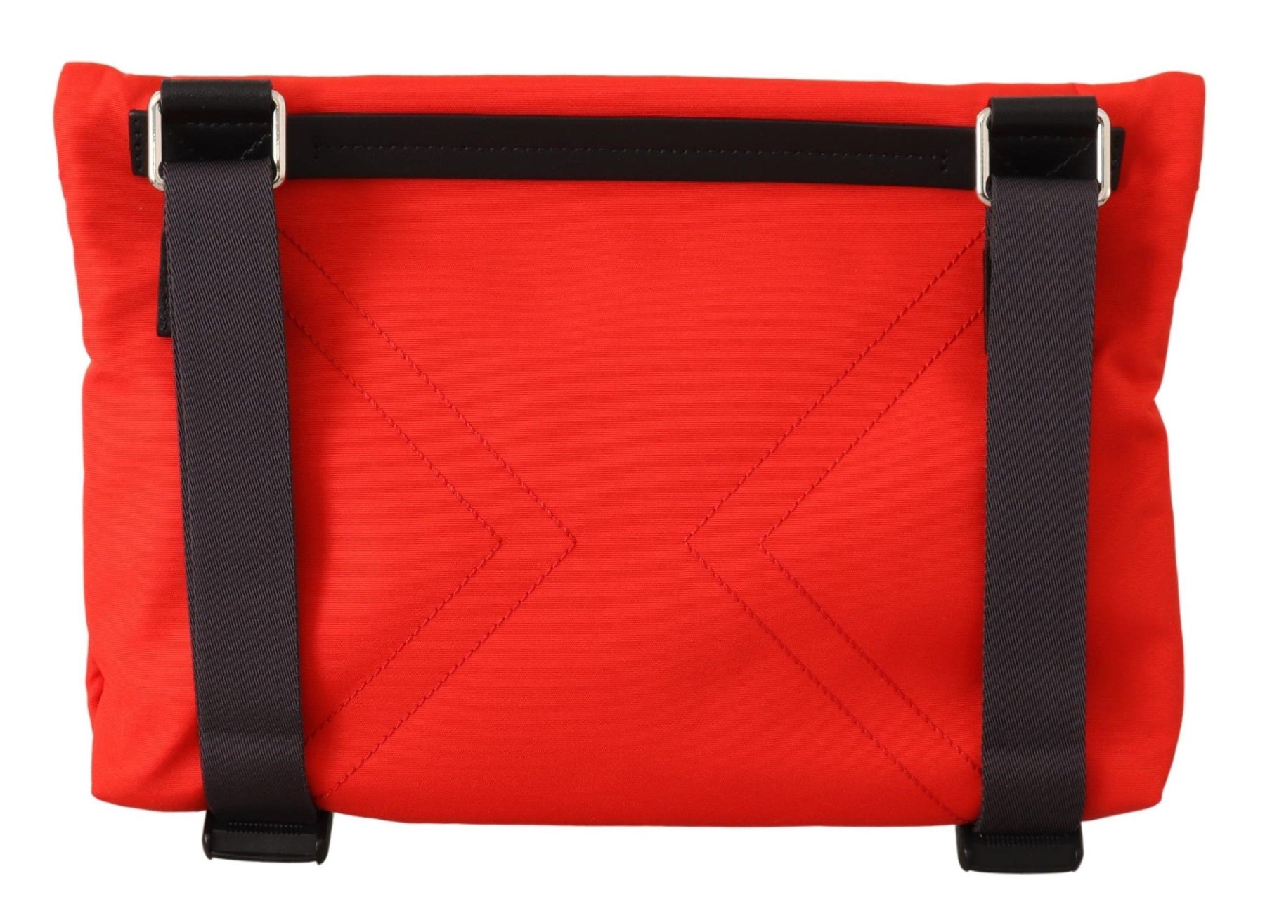 Givenchy Red Polyamide Downtown Flat Crossbody Bag | Regal Royce