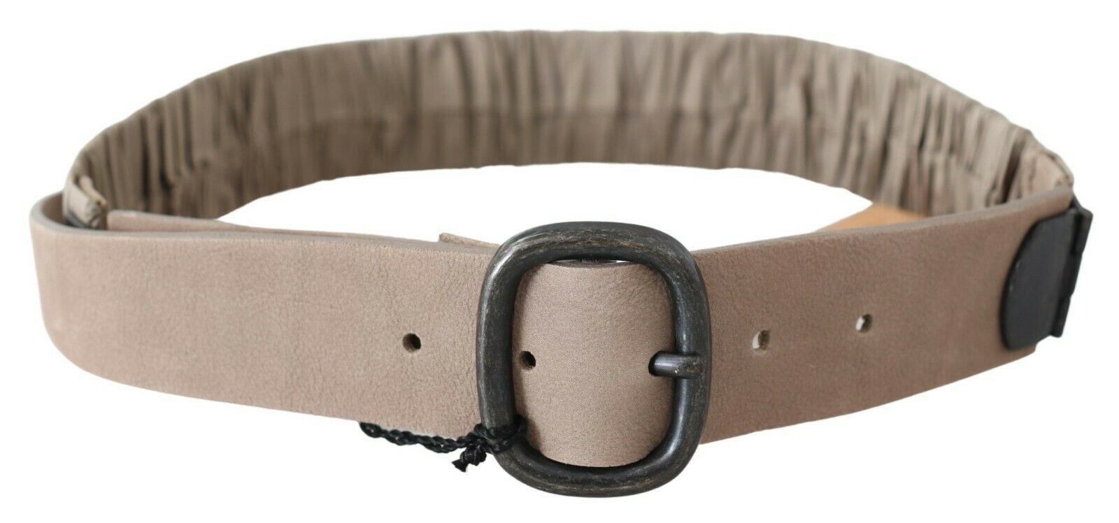 GF Ferre Brown Solid Leather Waist Metal Buckle Belt | Regal Royce