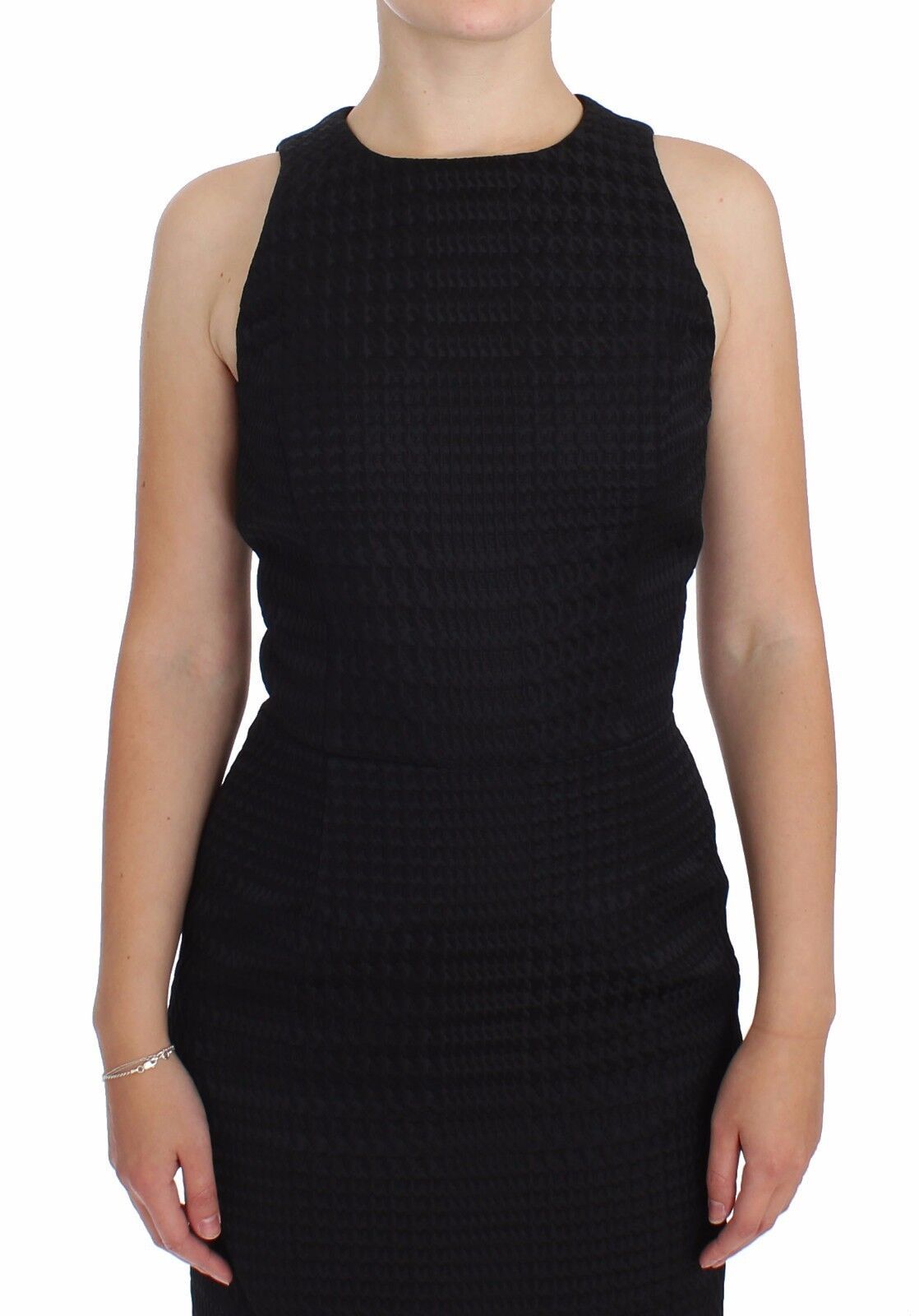 DAIZY SHELY Black Sheath Party Evening Knee Length Dress | Regal Royce