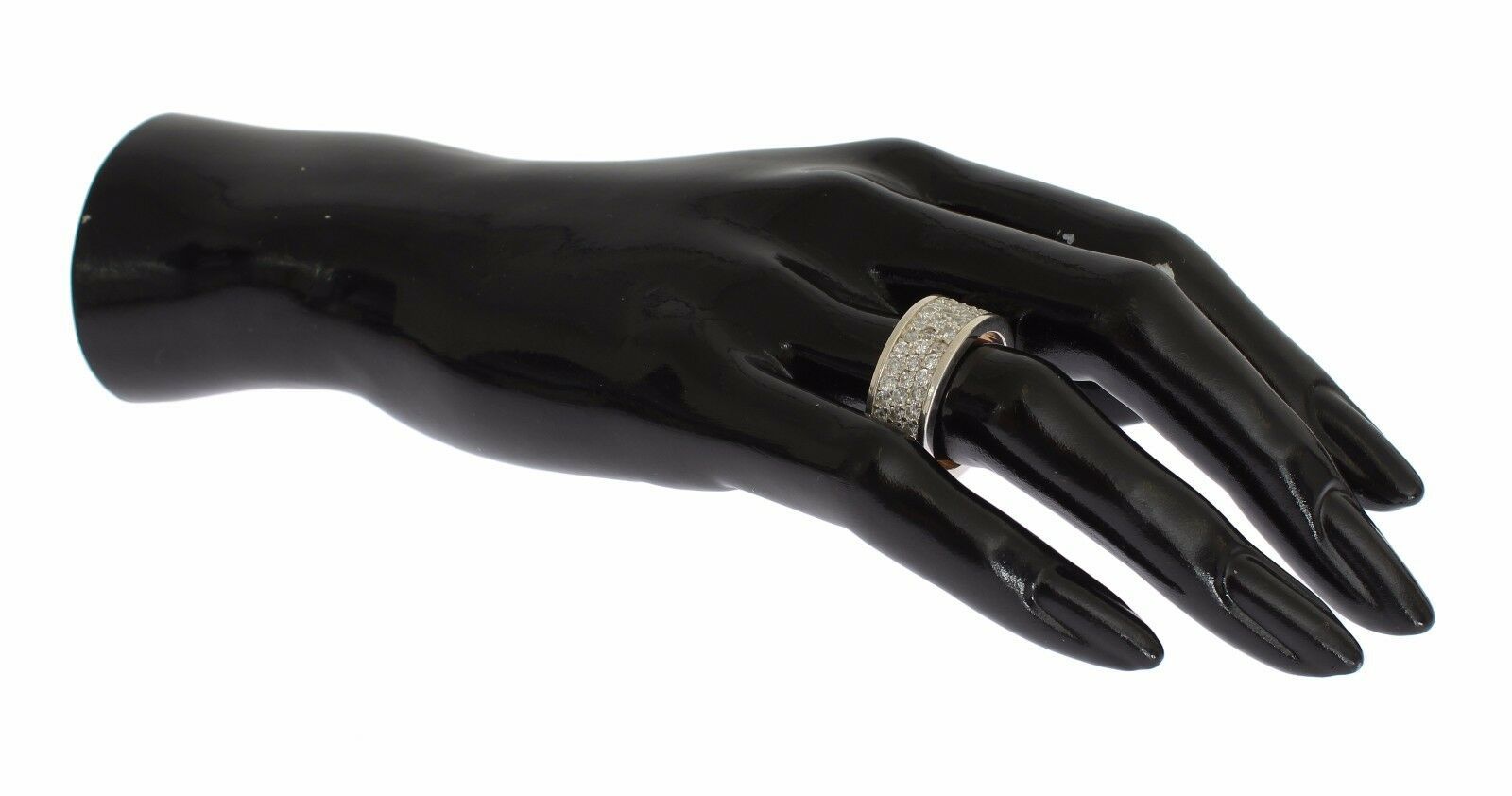 Nialaya Silver Womens CZ 925 Sterling Ring | Regal Royce