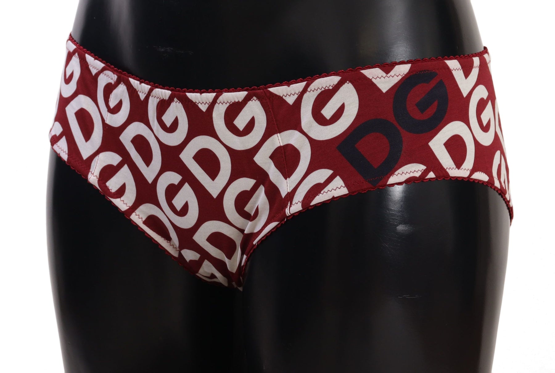 Dolce & Gabbana Multicolor DG Logo Print Slip Bottom Underwear | Regal Royce