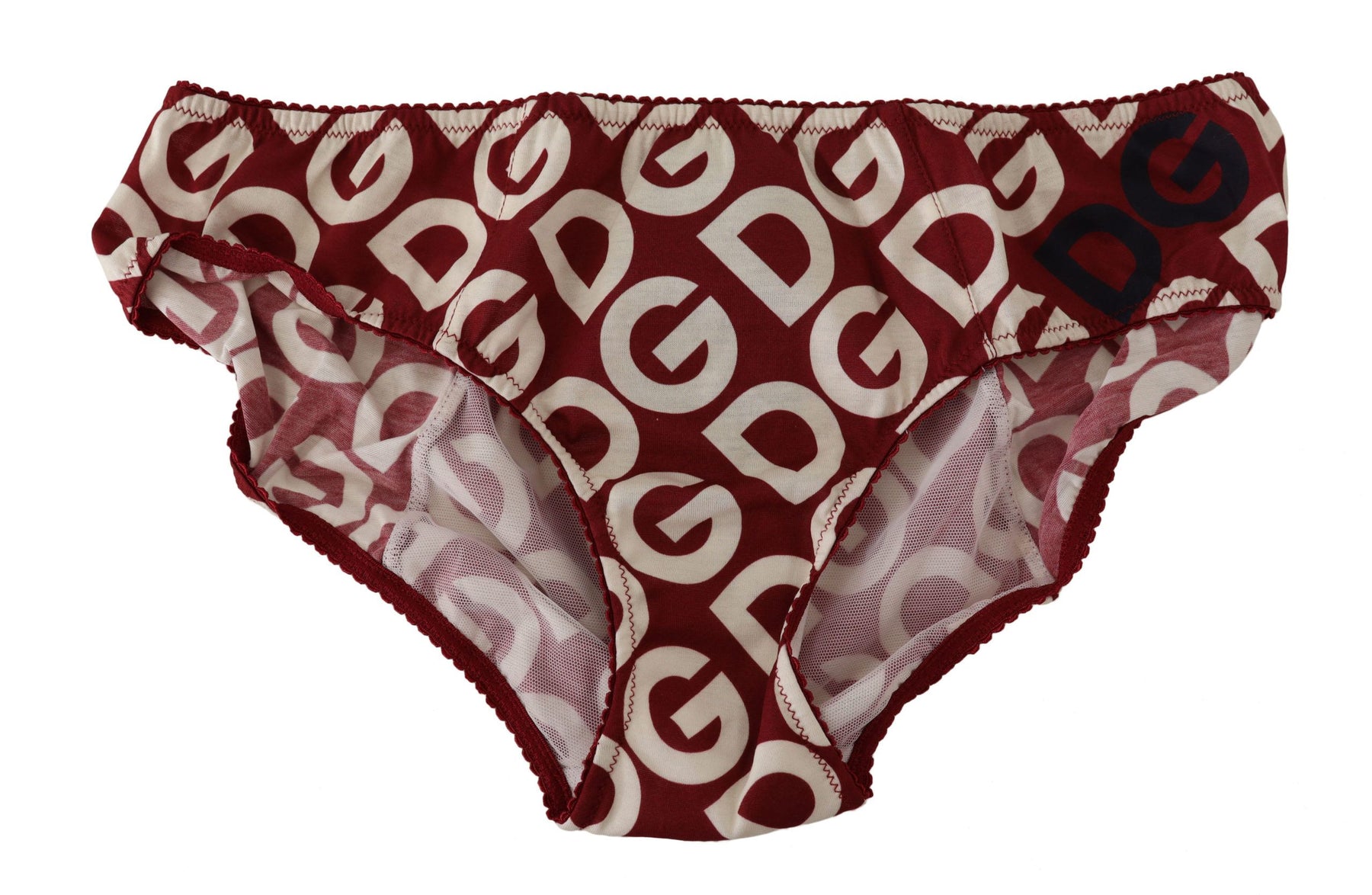 Dolce & Gabbana Multicolor DG Logo Print Slip Bottom Underwear | Regal Royce