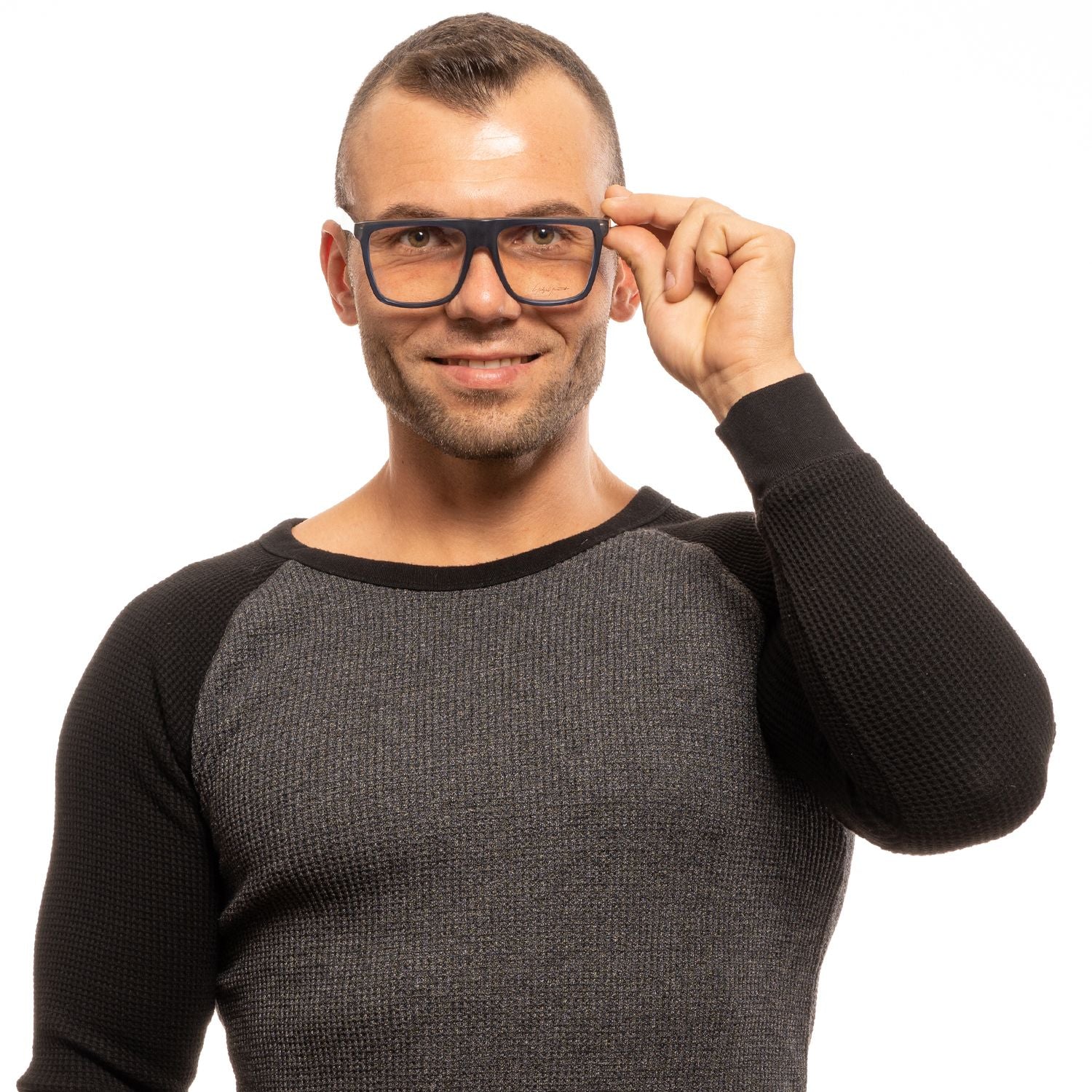 Yohji Yamamoto Blue Plastic Glasses (Frames) | Regal Royce