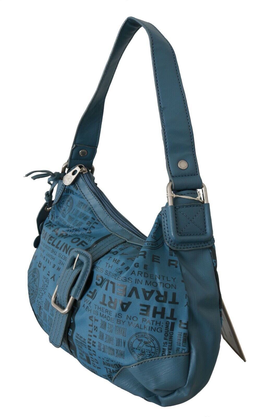 WAYFARER Shoulder Handbag Printed Purse Women Blue | Regal Royce