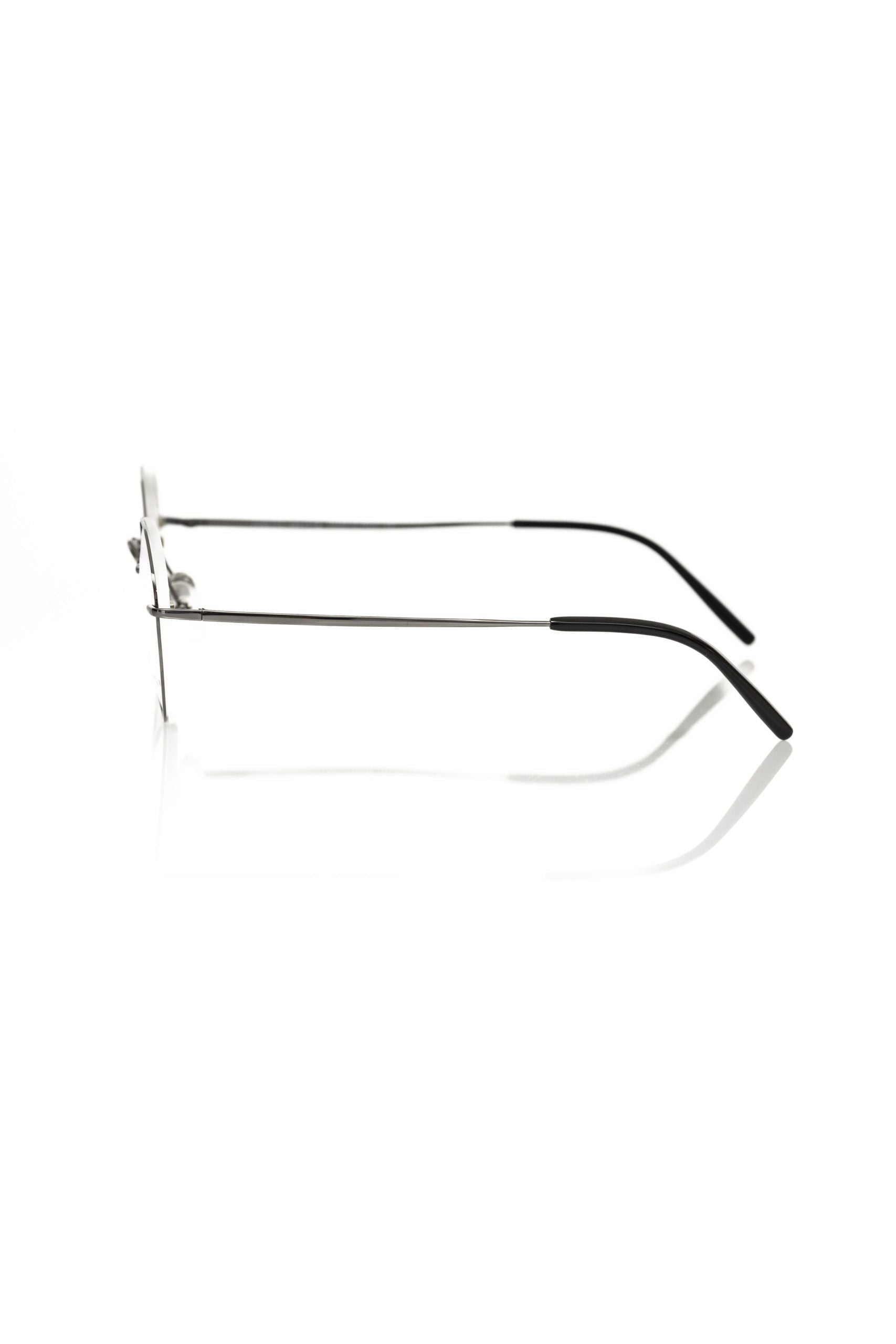 Frankie Morello Gray Metallic Men's Eyeglass Frame | Regal Royce