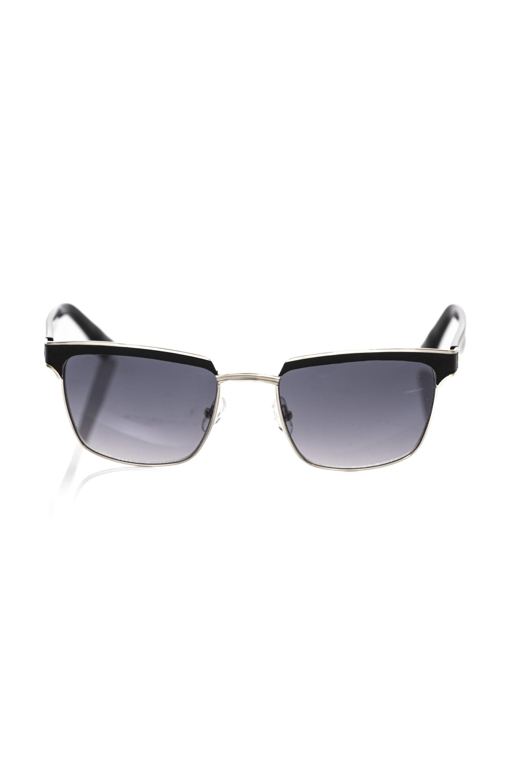 Frankie Morello Black Metallic Fibre Men Sunglasses | Regal Royce
