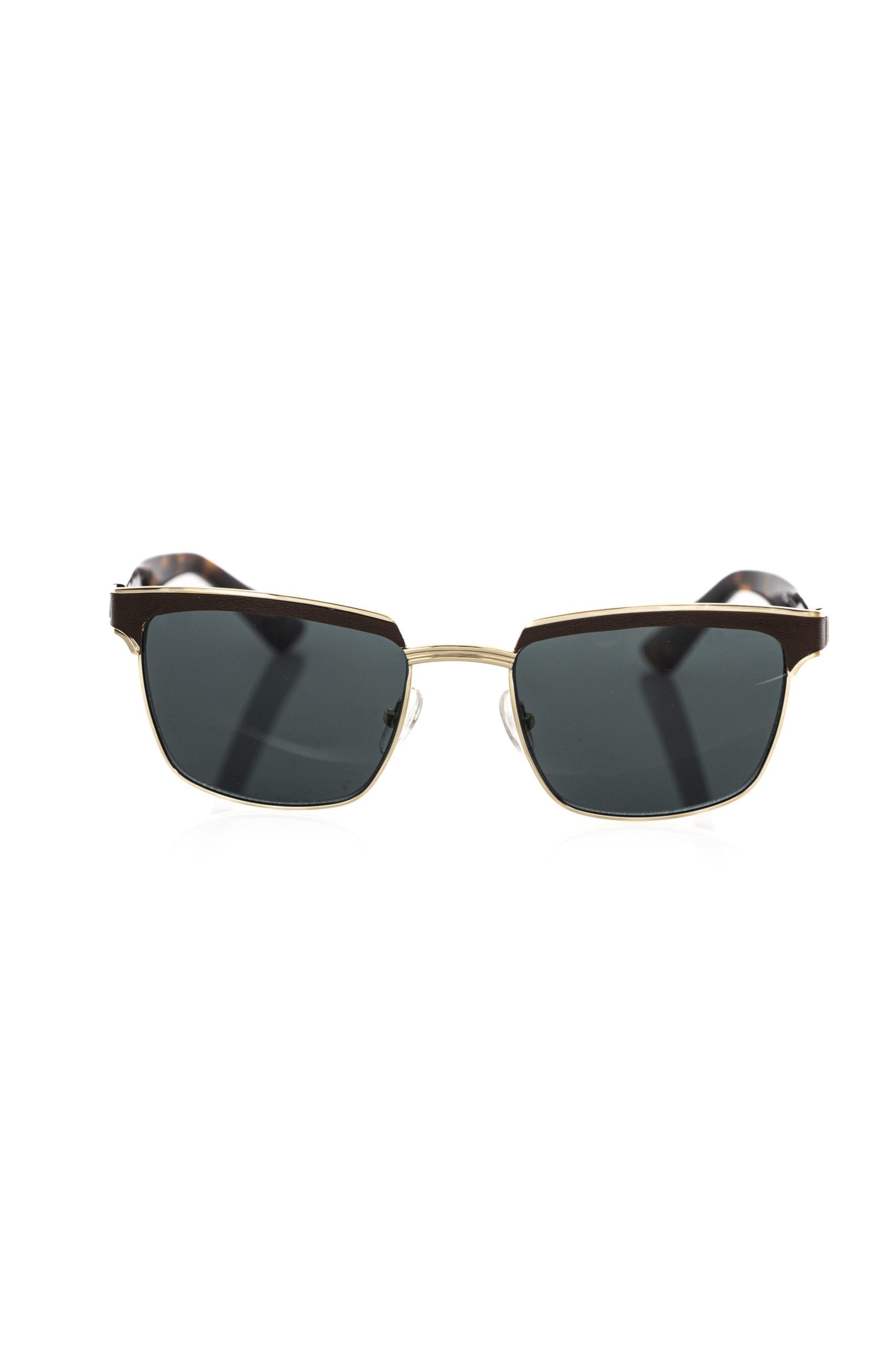 Frankie Morello Brown Metallic Men's Sunglass | Regal Royce
