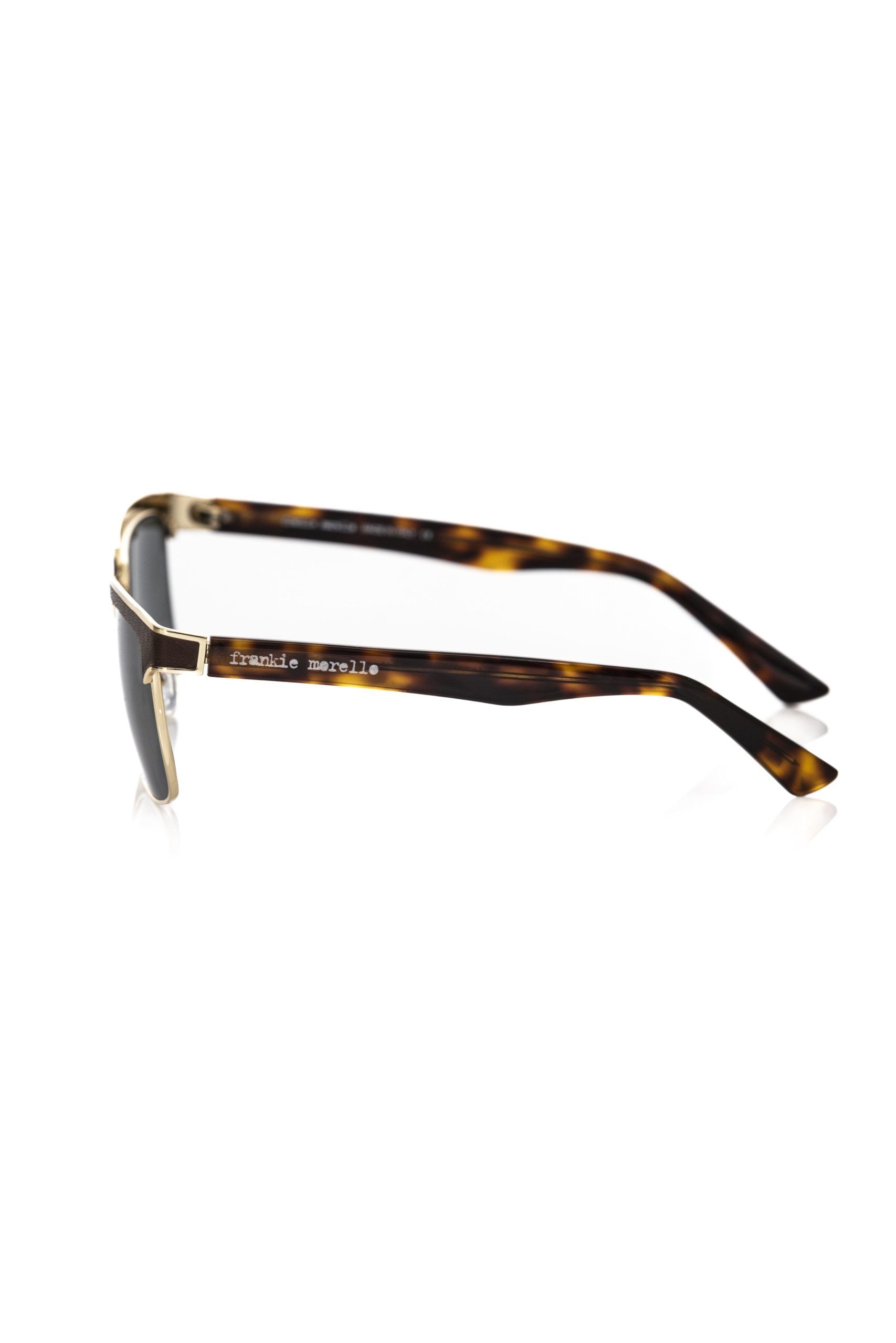 Frankie Morello Brown Metallic Men's Sunglass | Regal Royce